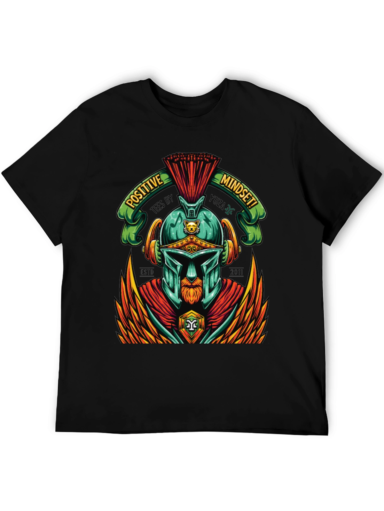 Positive Mindset Spartan Graphic Tee