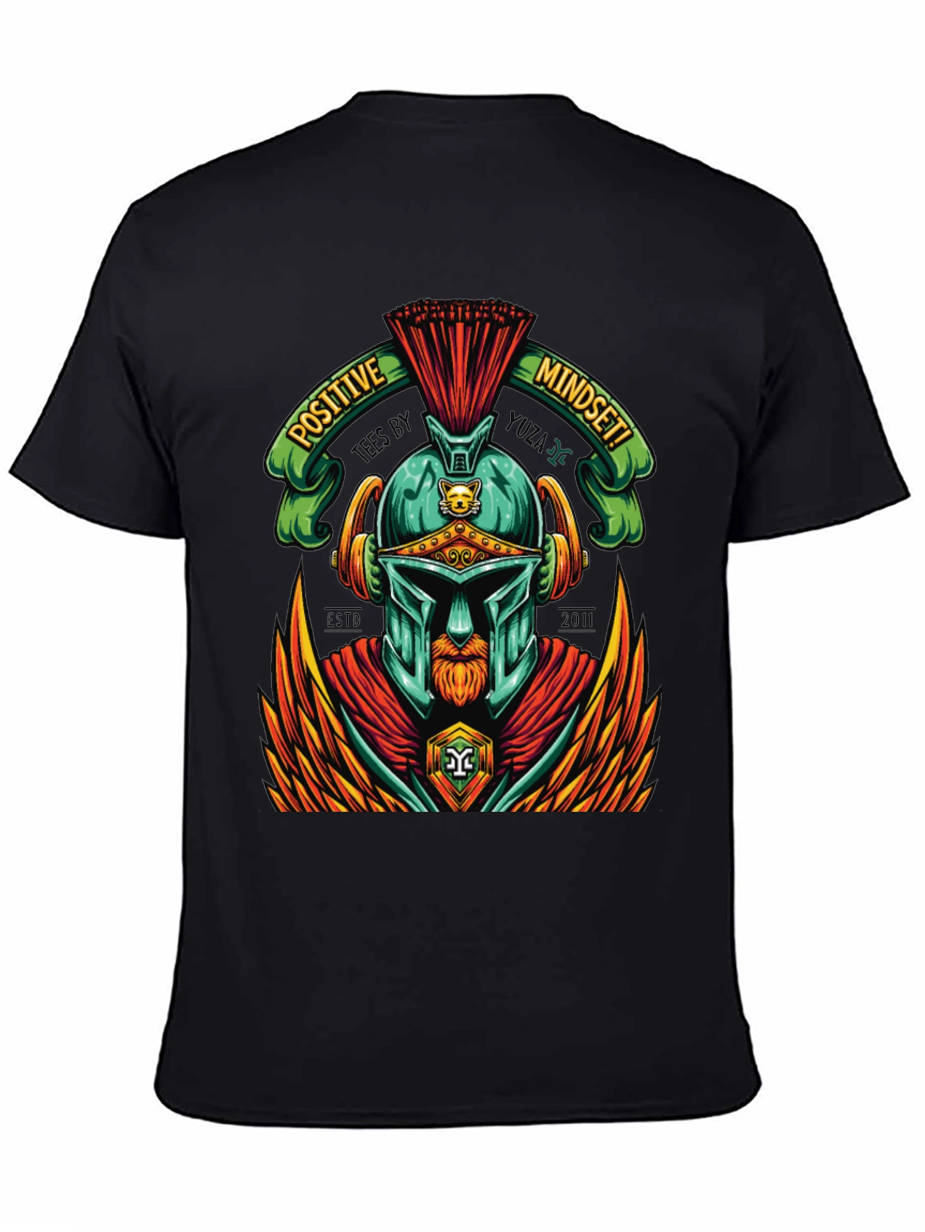 Positive Mindset Spartan Graphic Tee