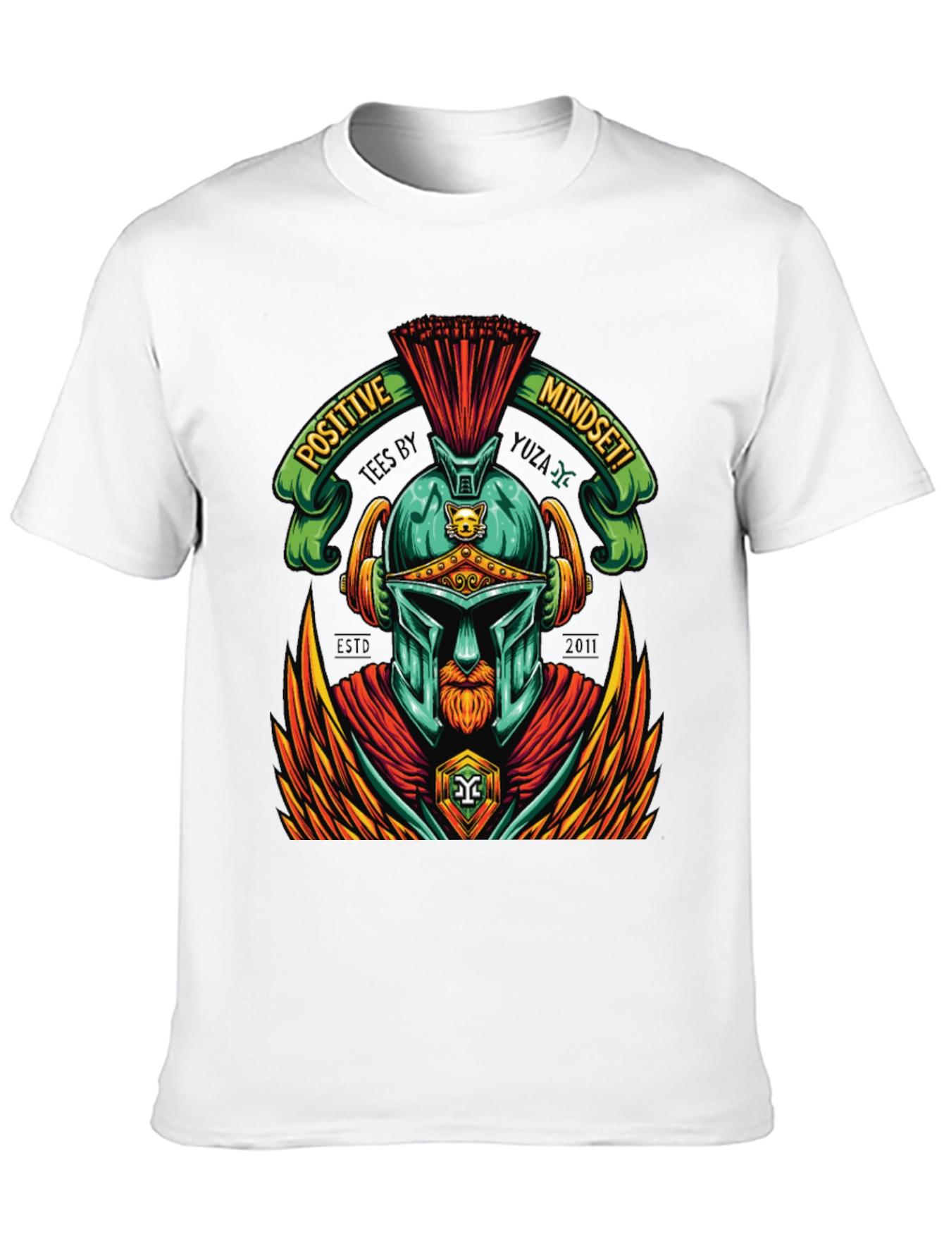 Positive Mindset Spartan Graphic Tee