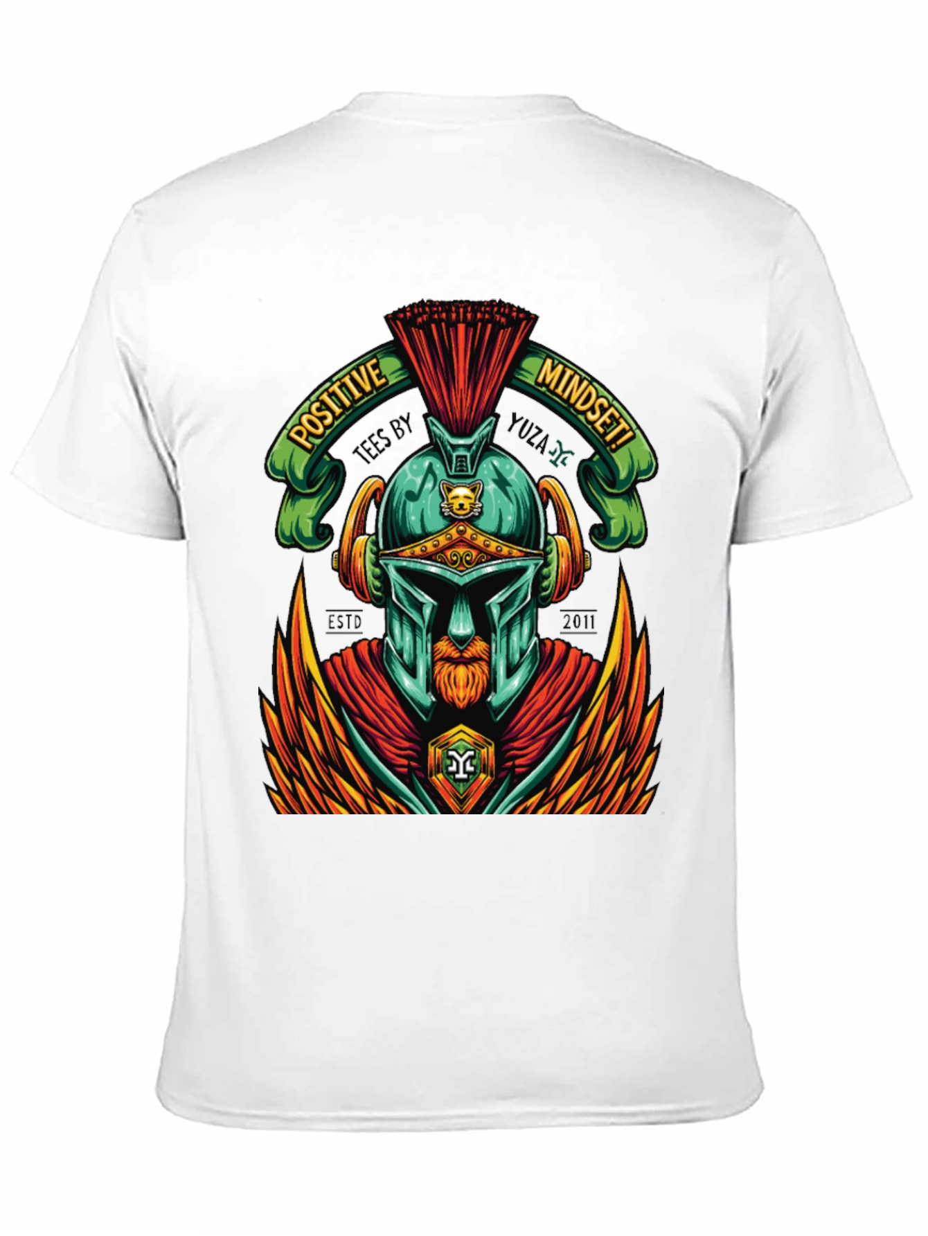 Positive Mindset Spartan Graphic Tee