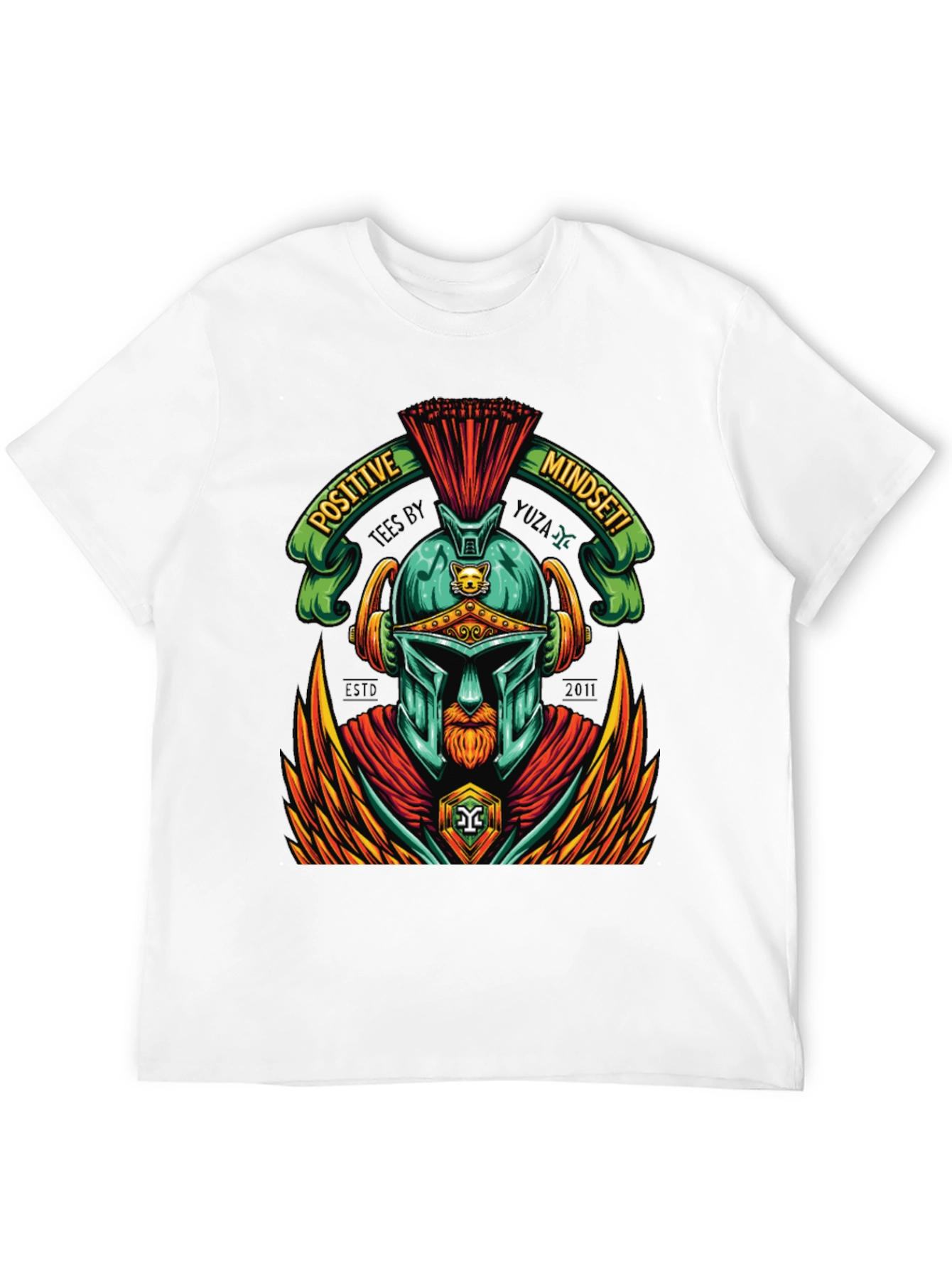 Positive Mindset Spartan Graphic Tee