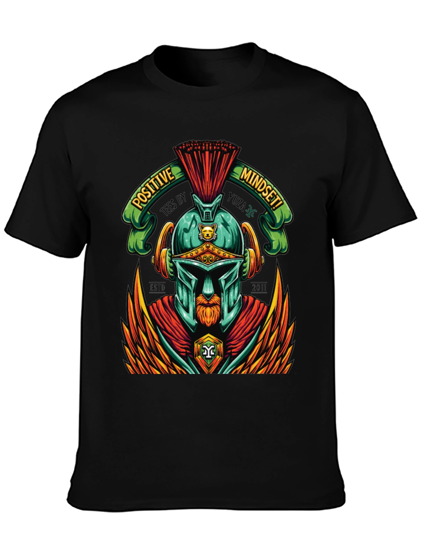 Positive Mindset Spartan Graphic Tee