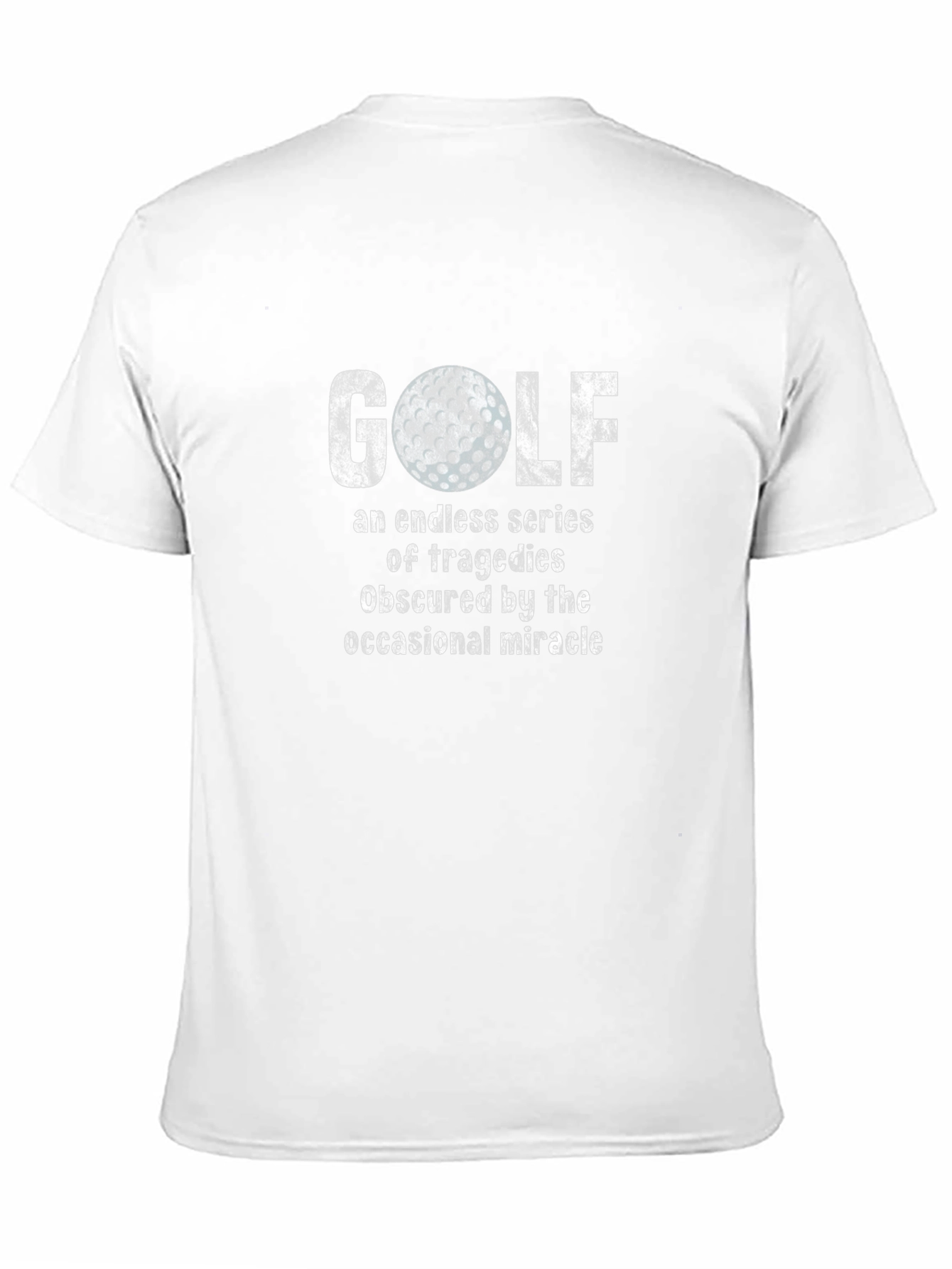 Golf Tragedy Miracle T-Shirt