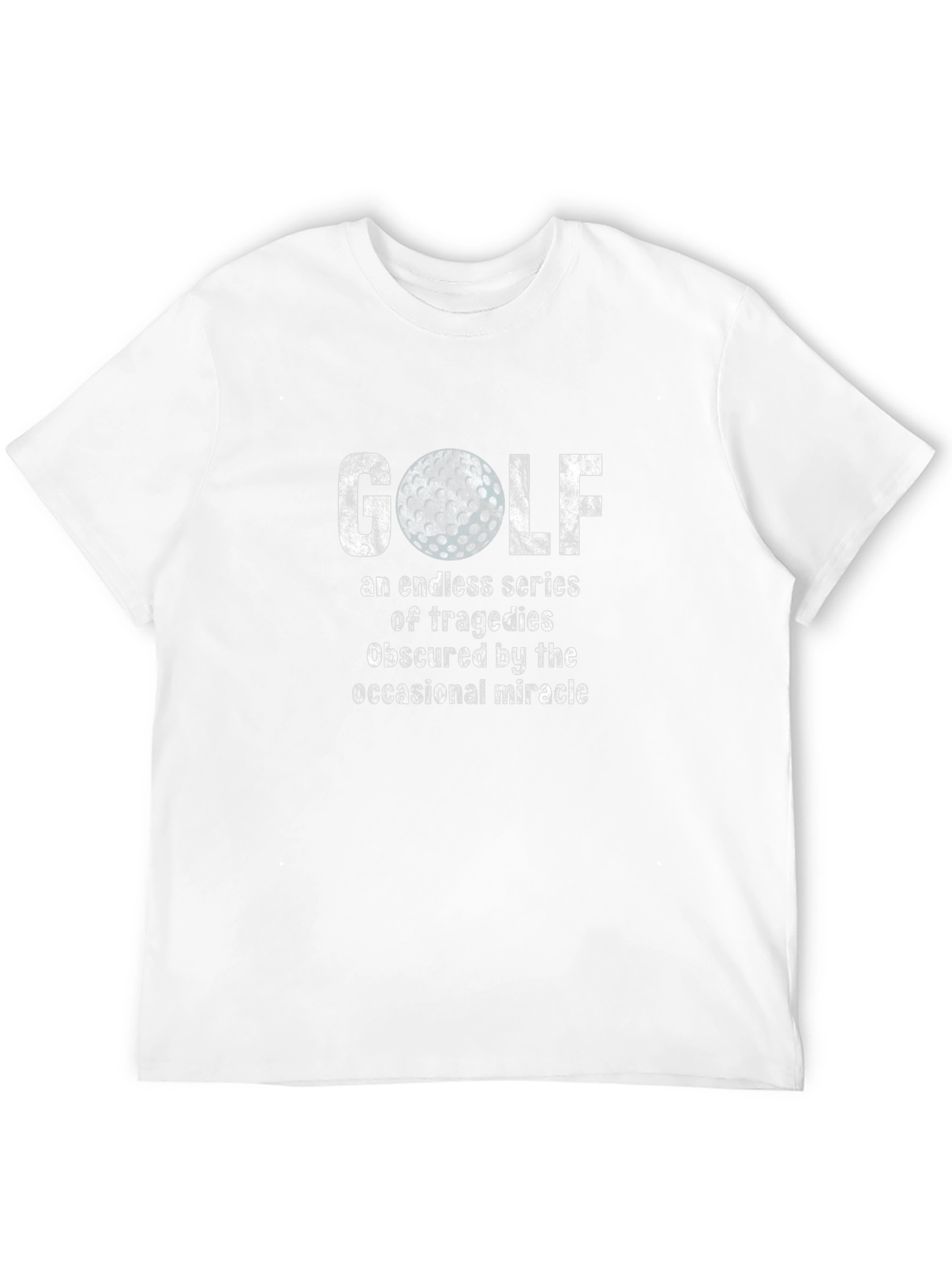 Golf Tragedy Miracle T-Shirt