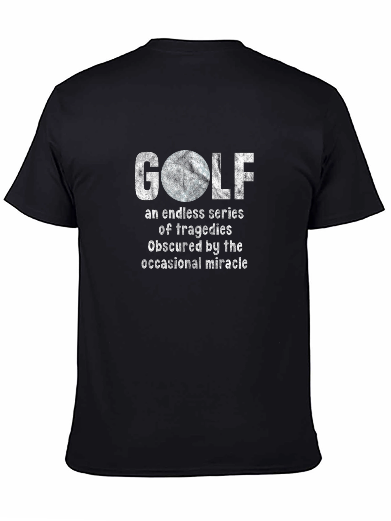 Golf Tragedy Miracle T-Shirt
