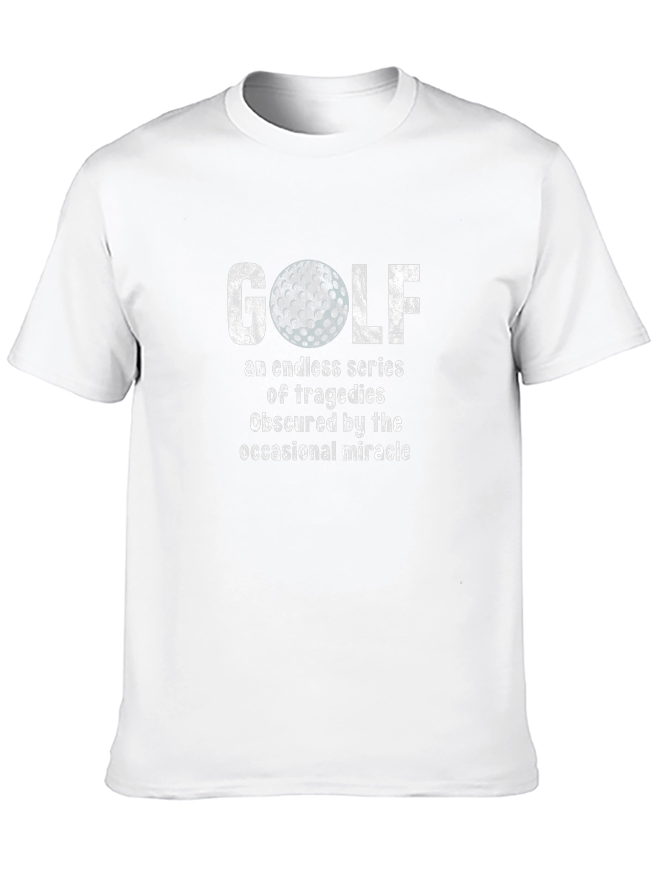 Golf Tragedy Miracle T-Shirt