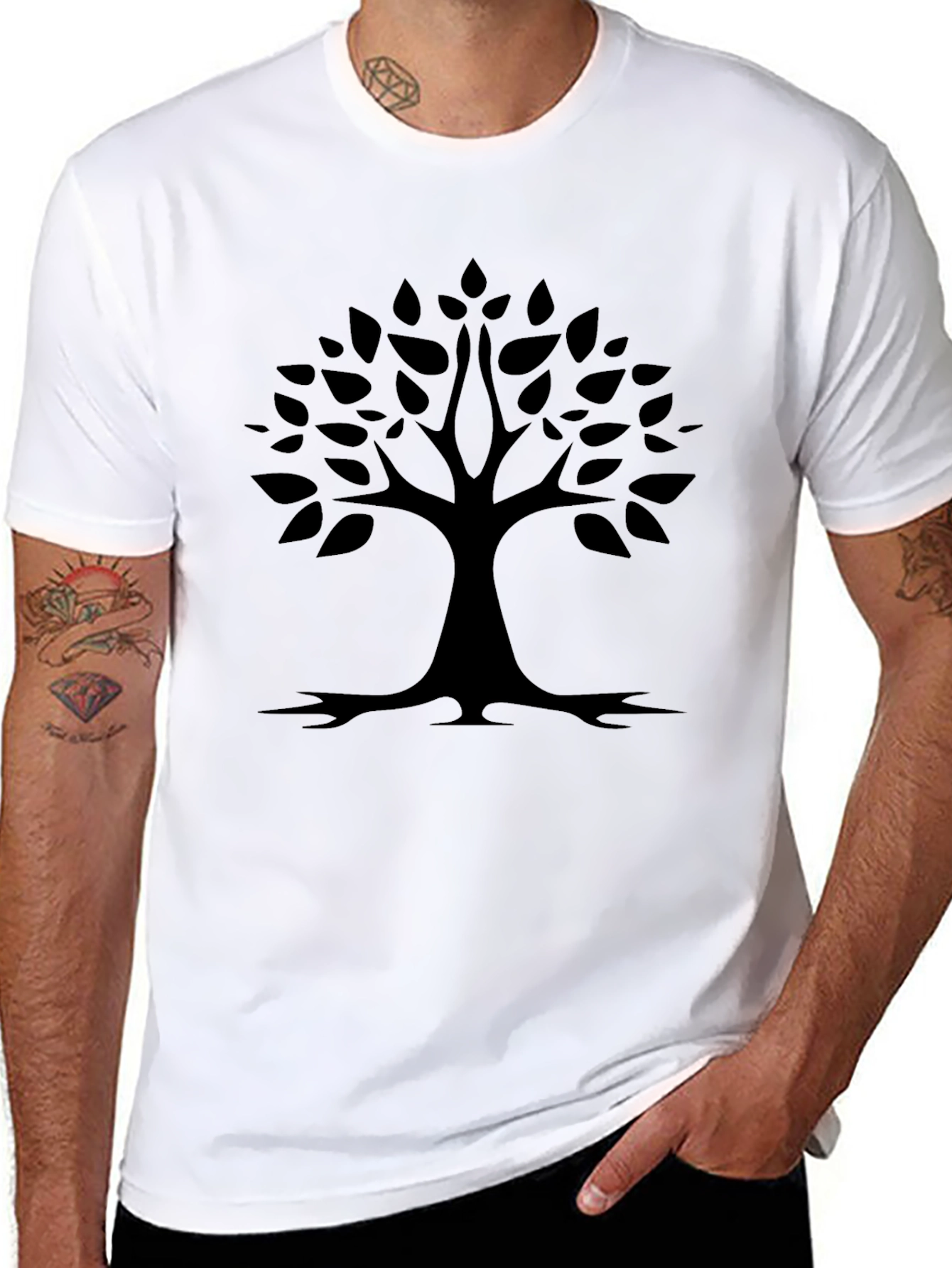 Tree of Life Graphic Tee - Unisex Black T-Shirt