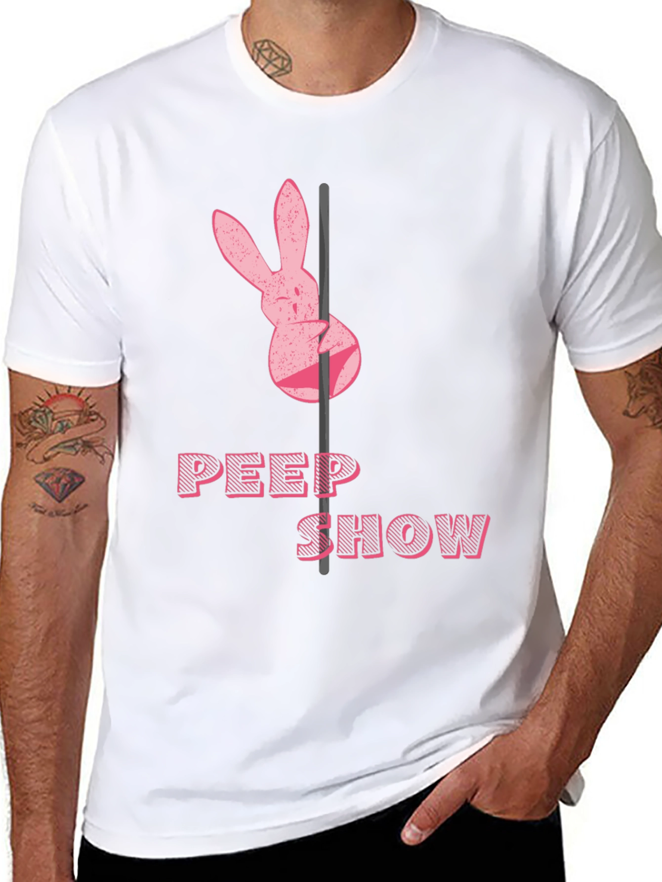 Peep Show Graphic T-Shirt