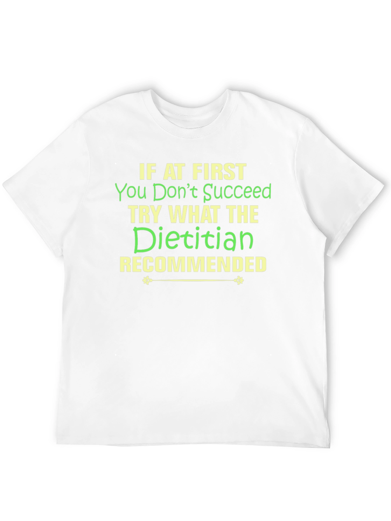 Dietitian Recommended Black T-Shirt