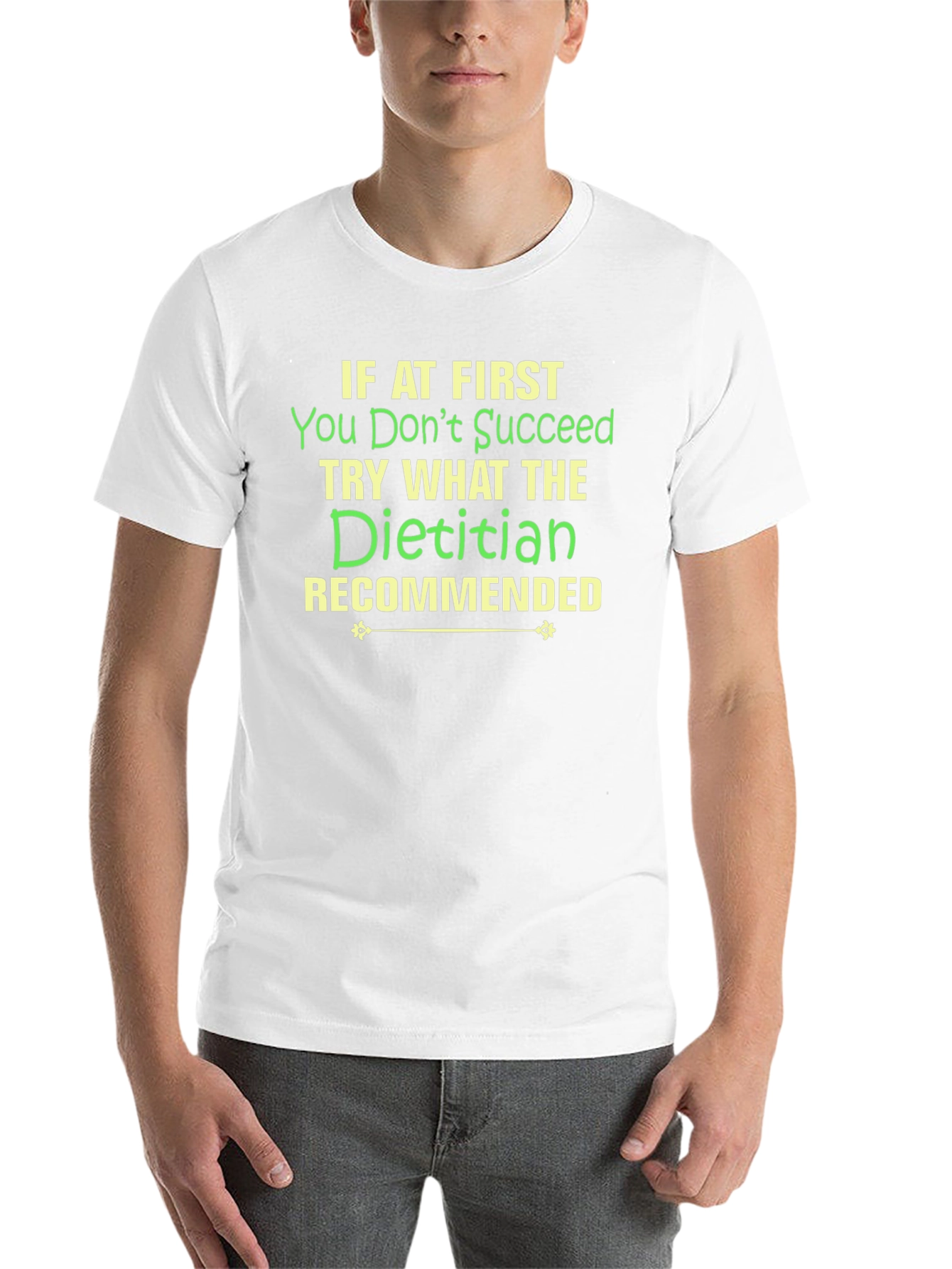 Dietitian Recommended Black T-Shirt