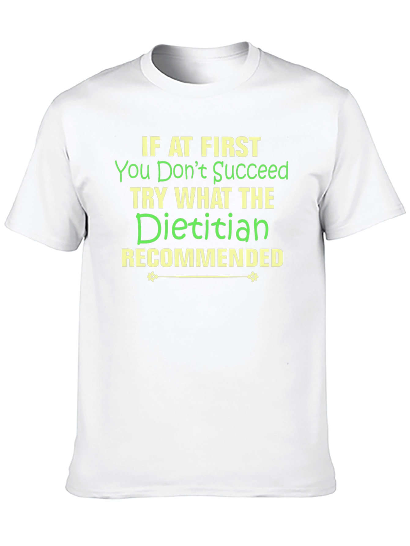 Dietitian Recommended Black T-Shirt