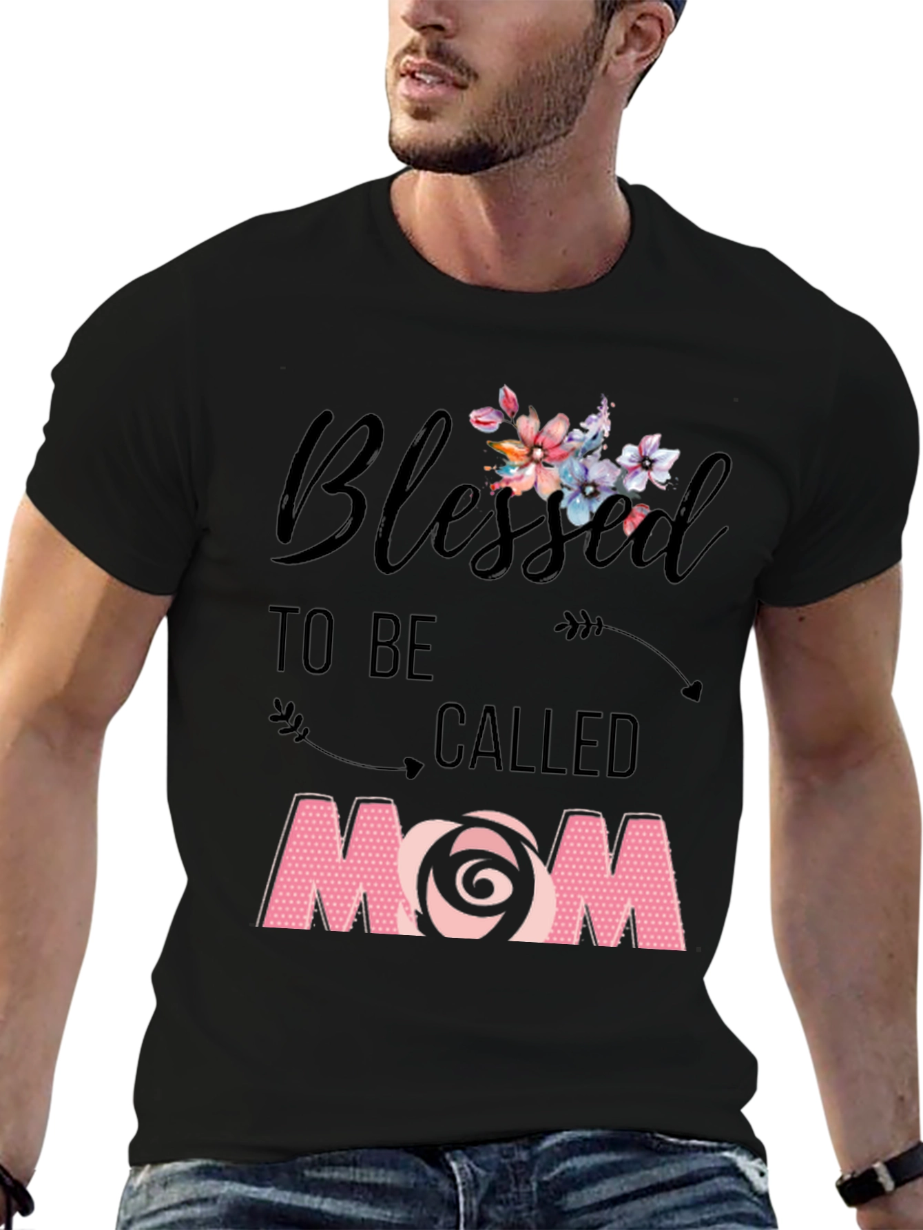 Blessed Mom Graphic Tee - Soft & Stylish