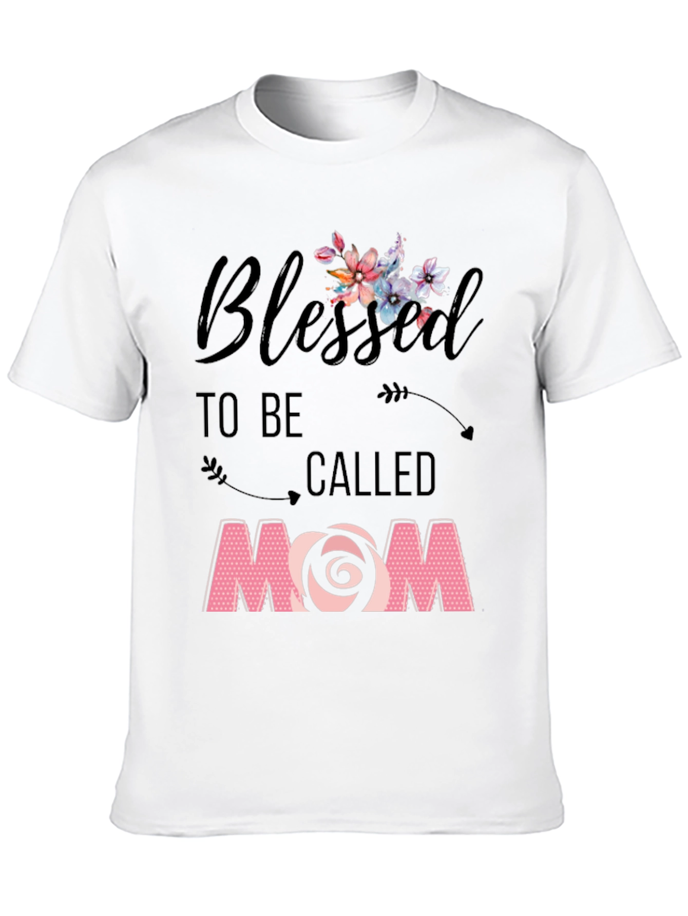 Blessed Mom Graphic Tee - Soft & Stylish