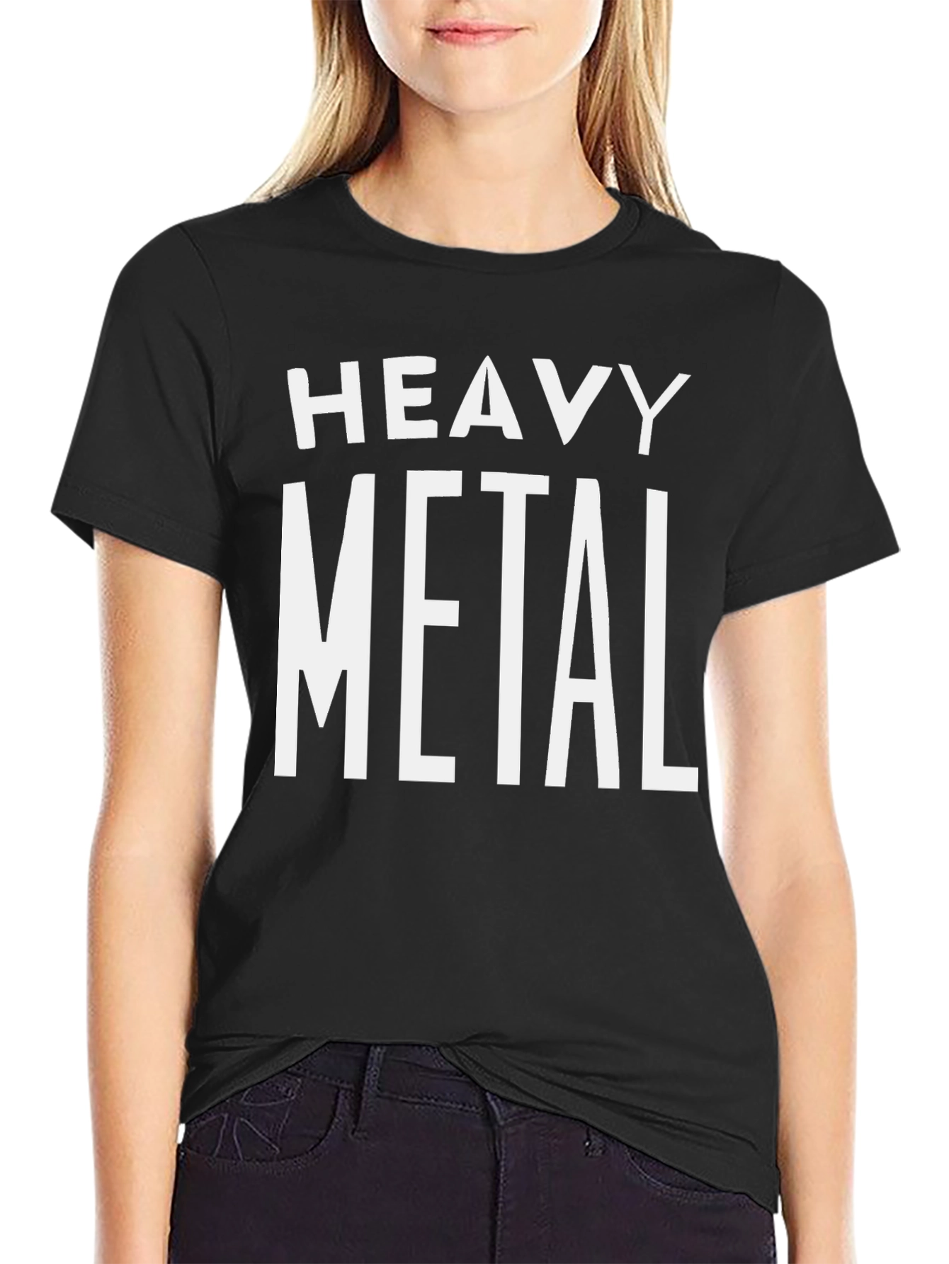 Heavy Metal Graphic Black T-Shirt