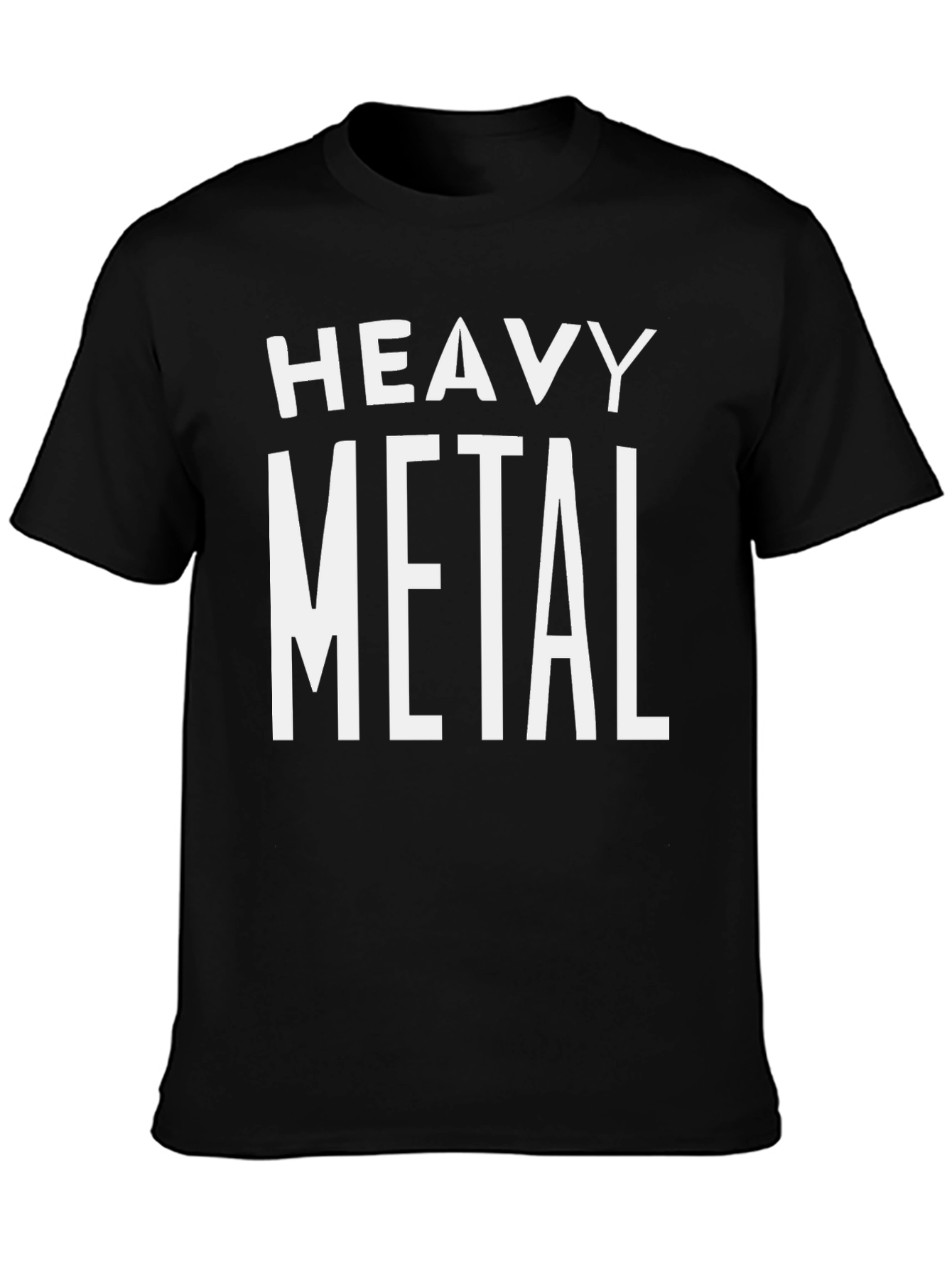 Heavy Metal Graphic Black T-Shirt