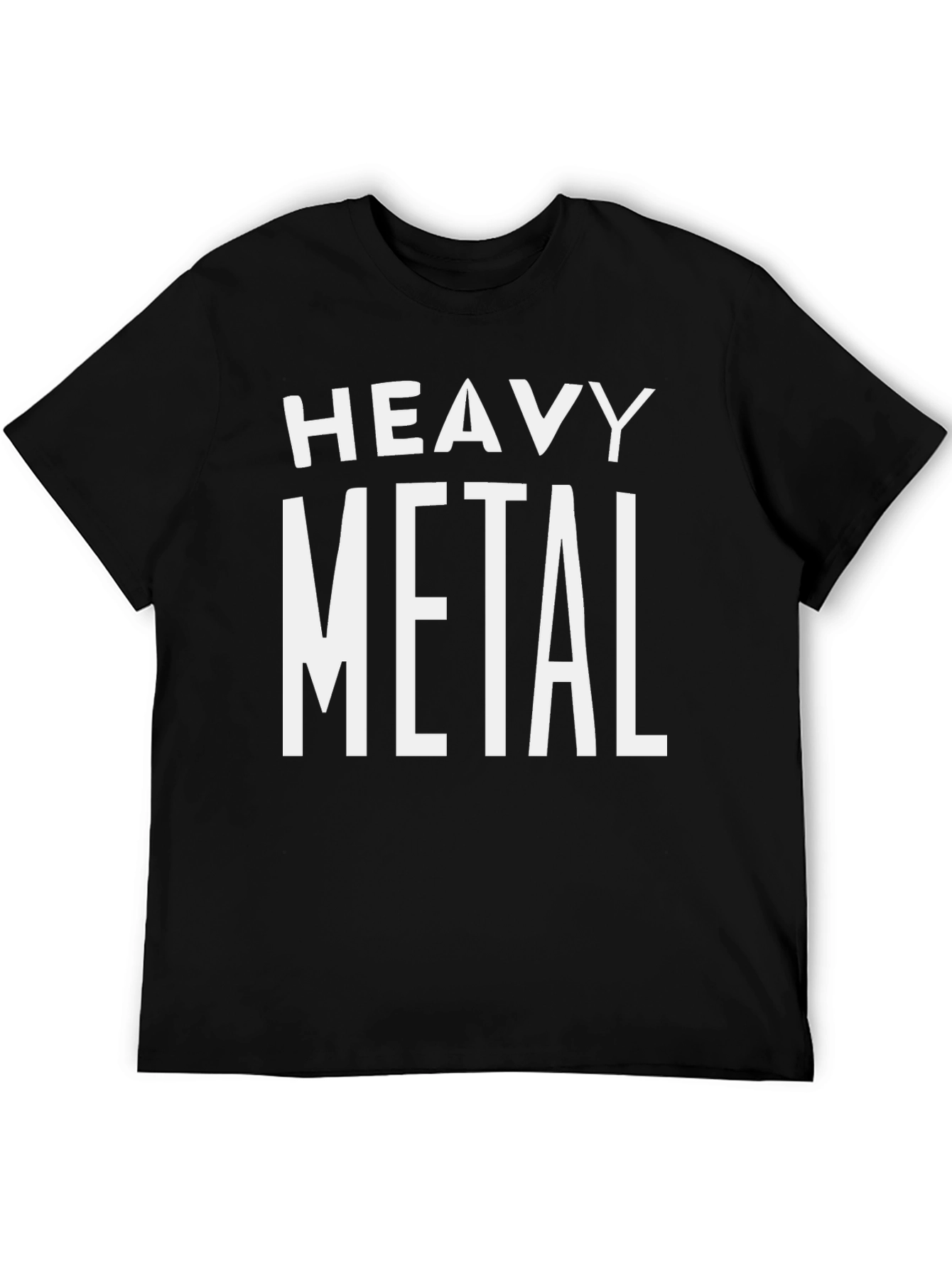 Heavy Metal Graphic Black T-Shirt