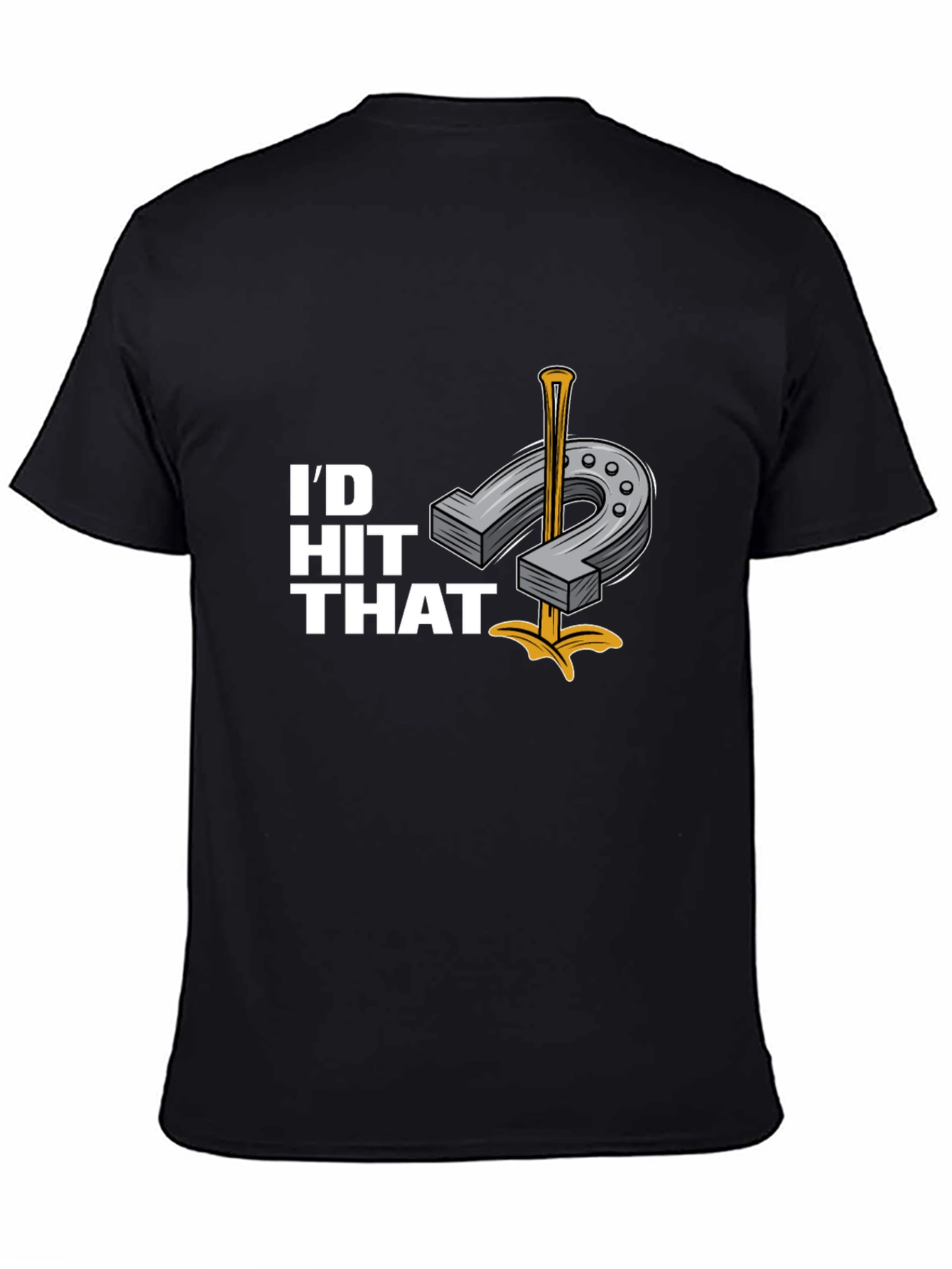 Id Hit That Horseshoe Graphic T-Shirt