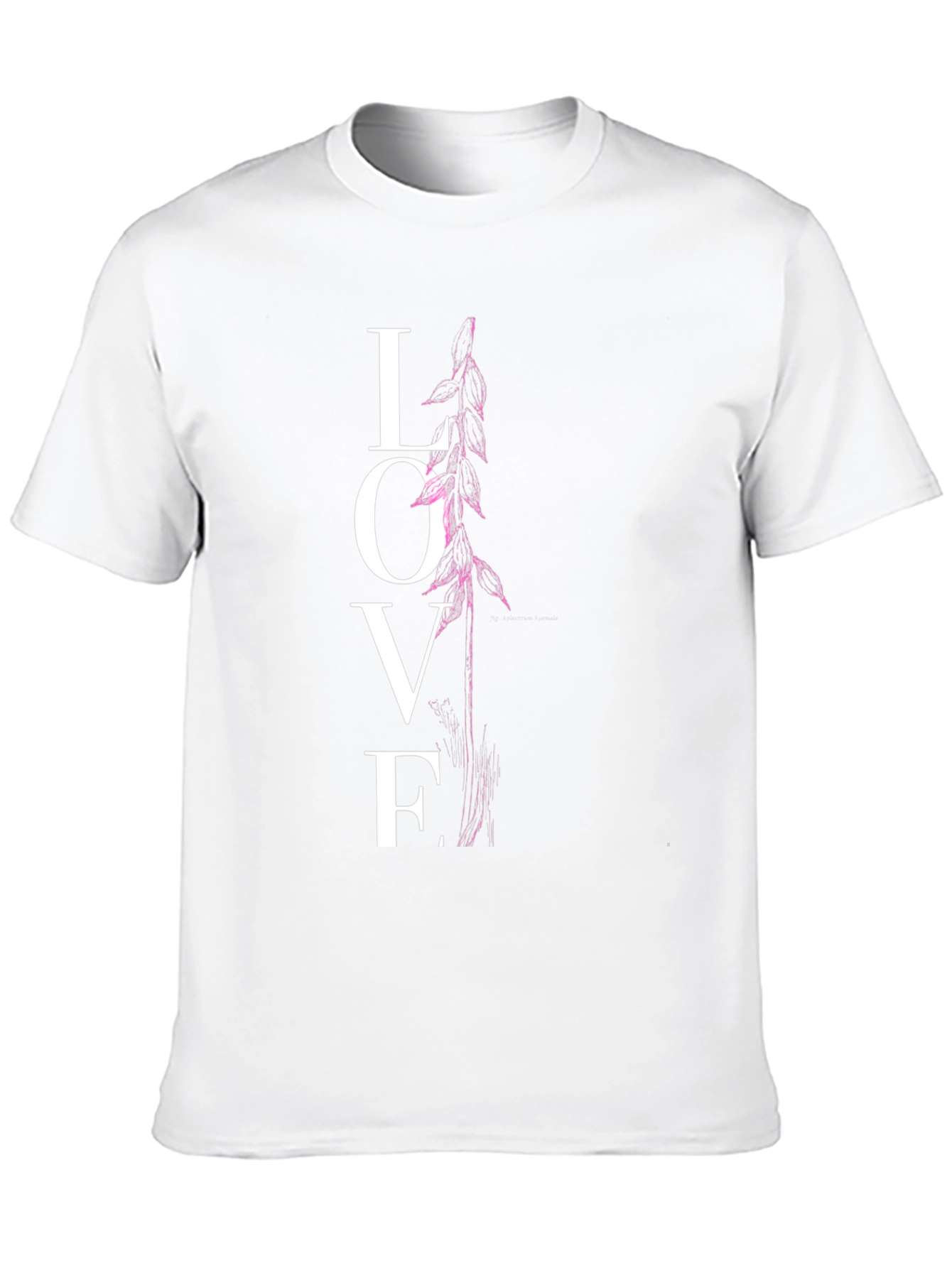 LOVE Floral T-Shirt - Stylish Graphic Tee
