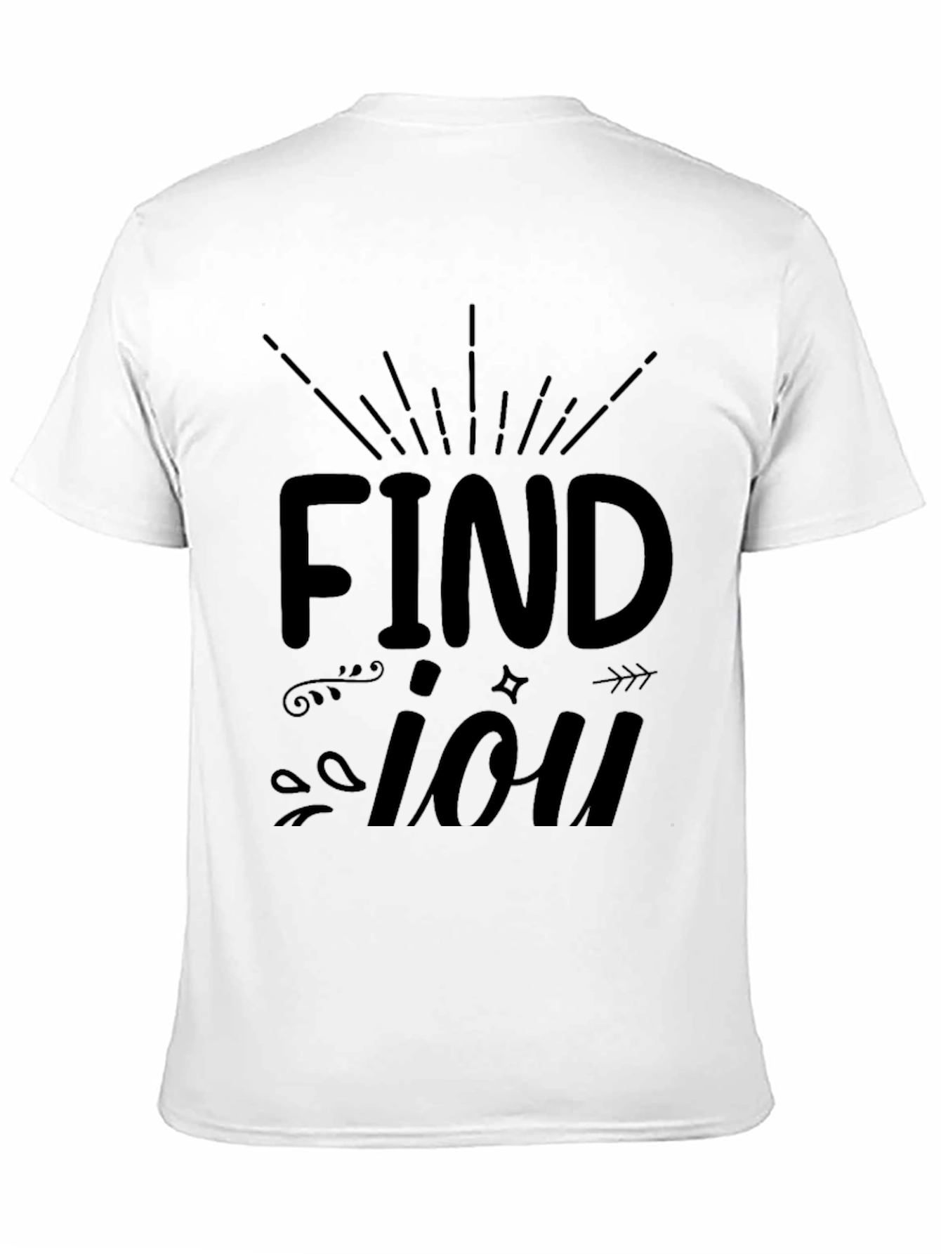 Find You Graphic T-Shirt - Black