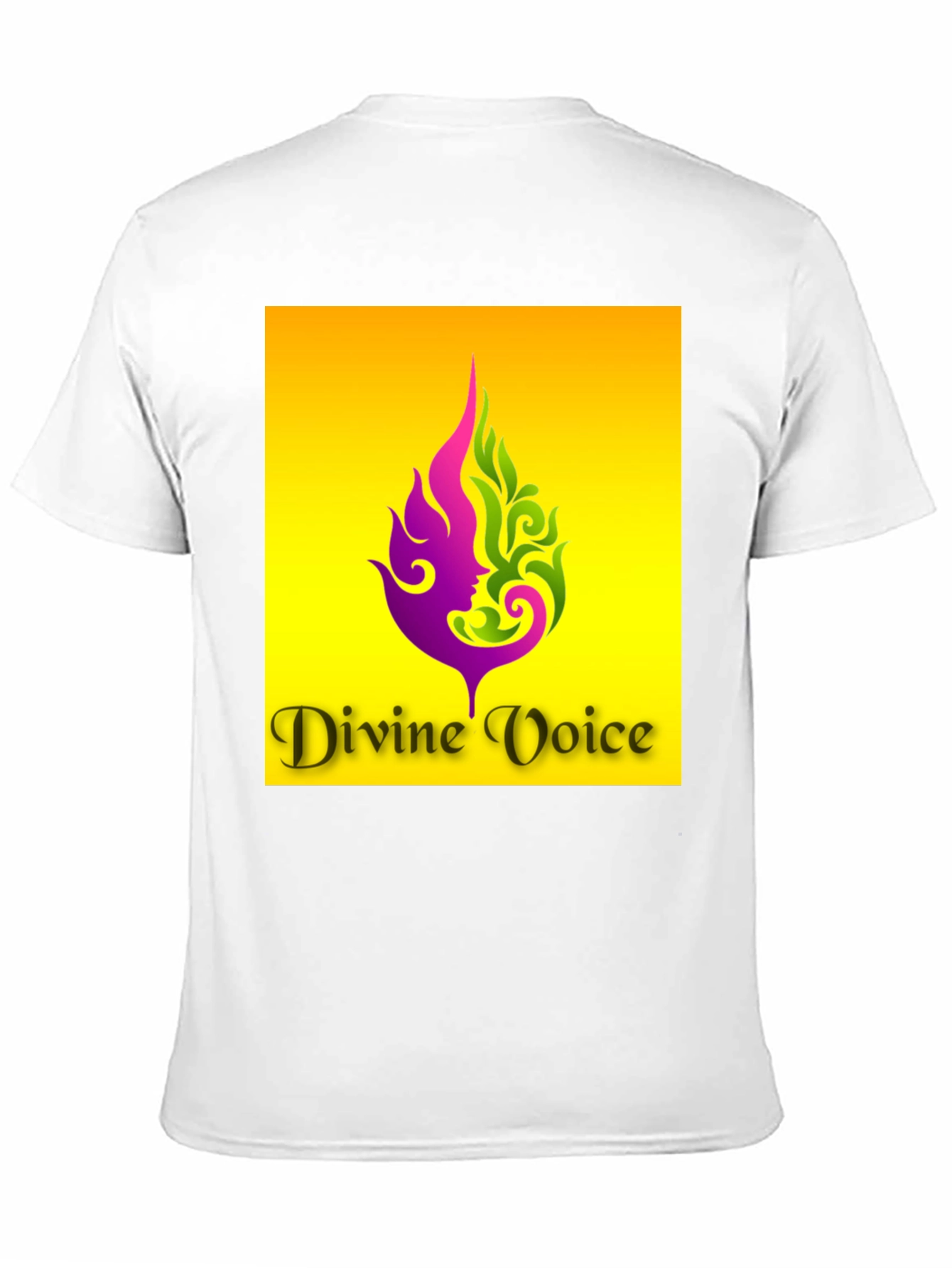 Divine Voice Graphic T-Shirt - Black