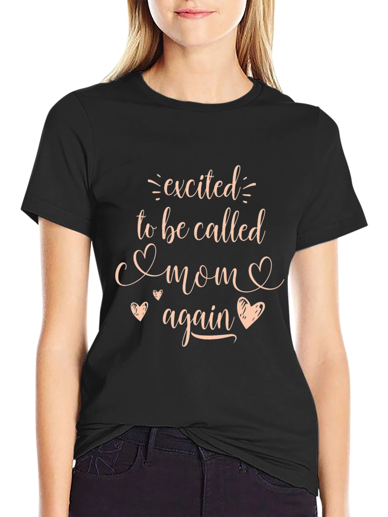 Excited to Be Called Mom Again T-Shirt