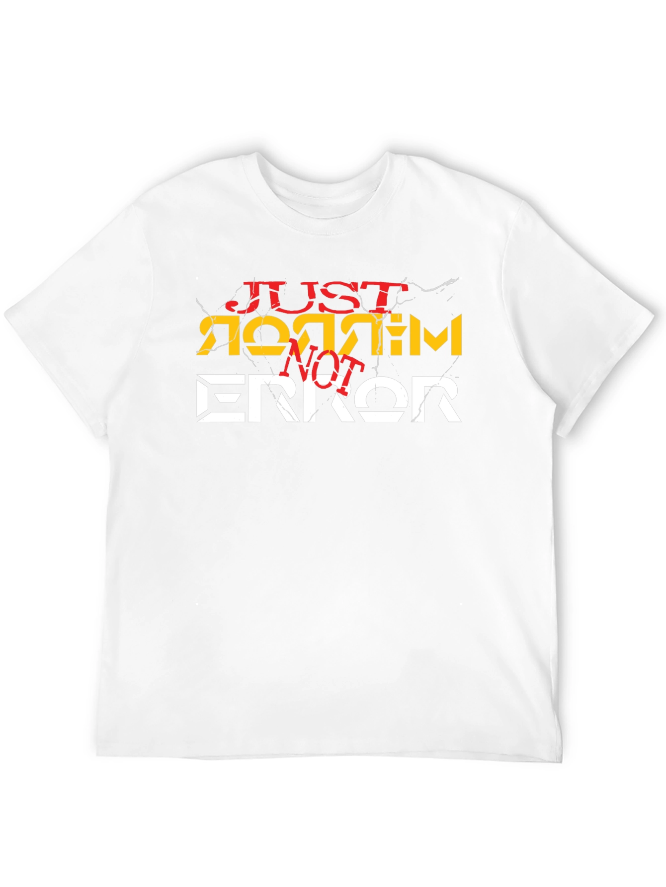 Just Not Sorry Error Black T-Shirt