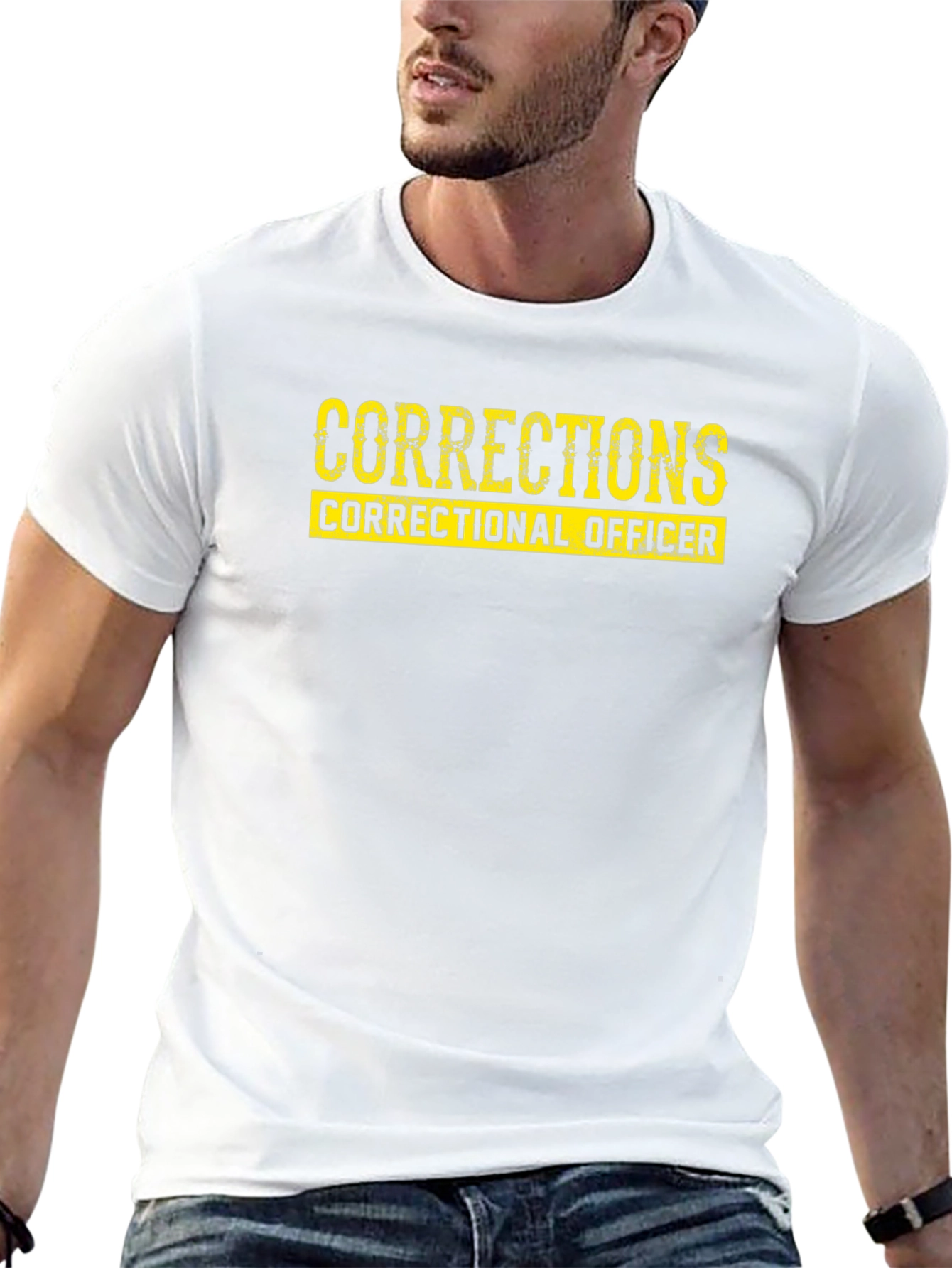 Corrections Correctional Officer Black T-Shirt