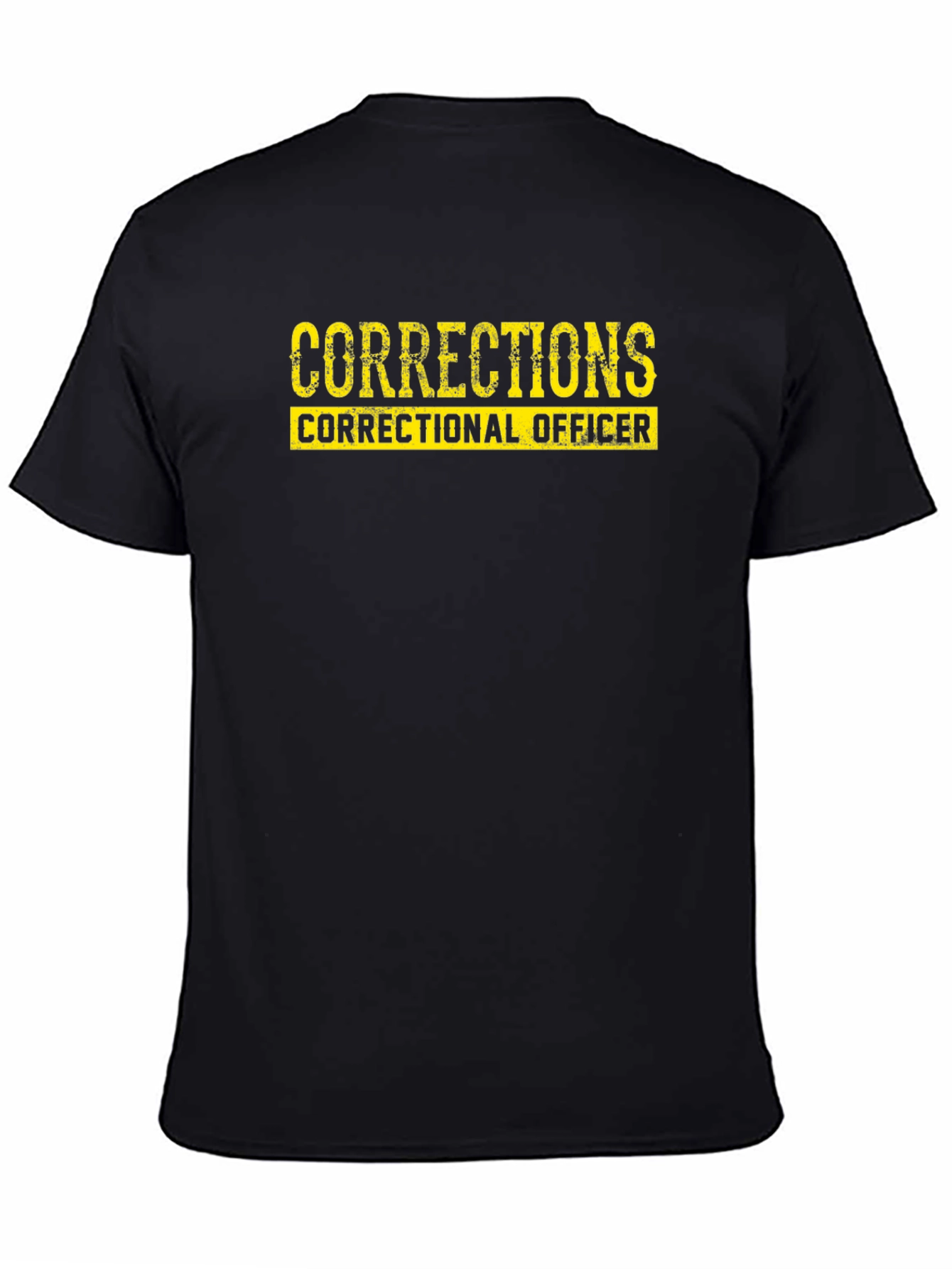 Corrections Correctional Officer Black T-Shirt