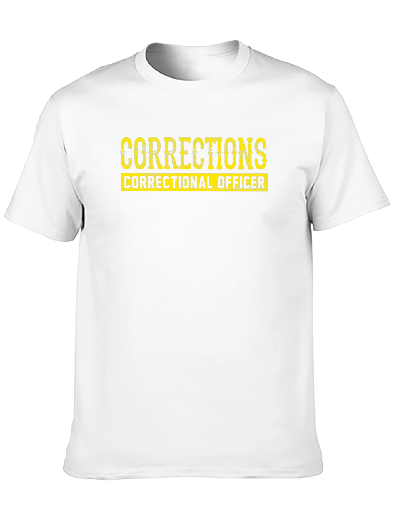Corrections Correctional Officer Black T-Shirt