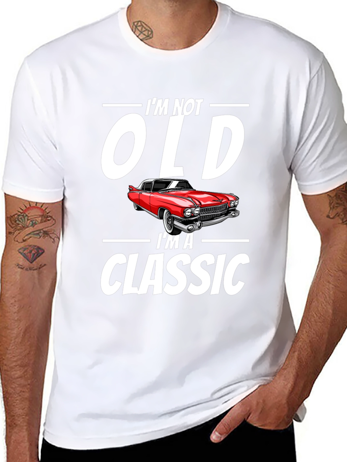 Im Not Old Im A Classic Car Graphic T-Shirt