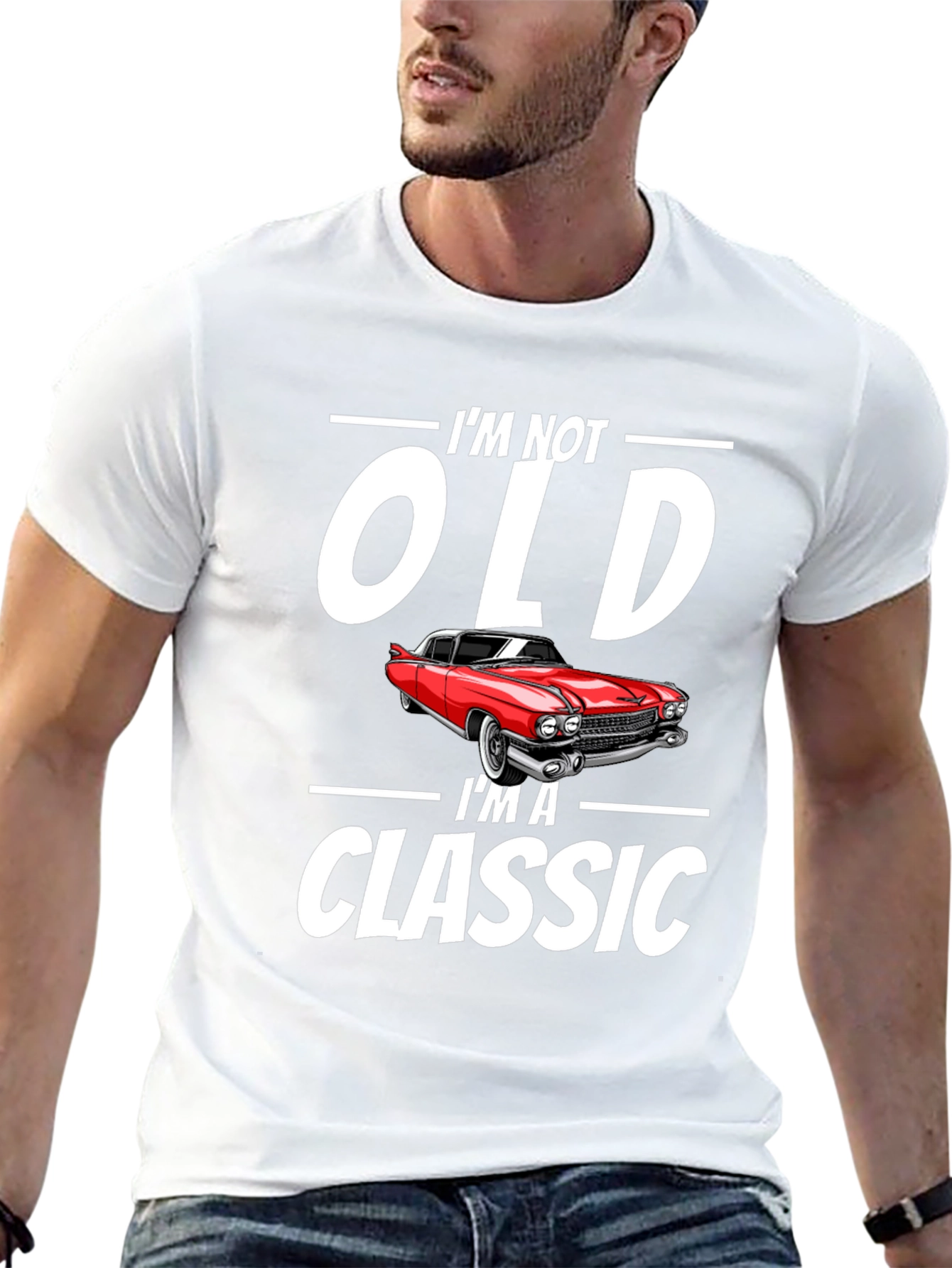 Im Not Old Im A Classic Car Graphic T-Shirt