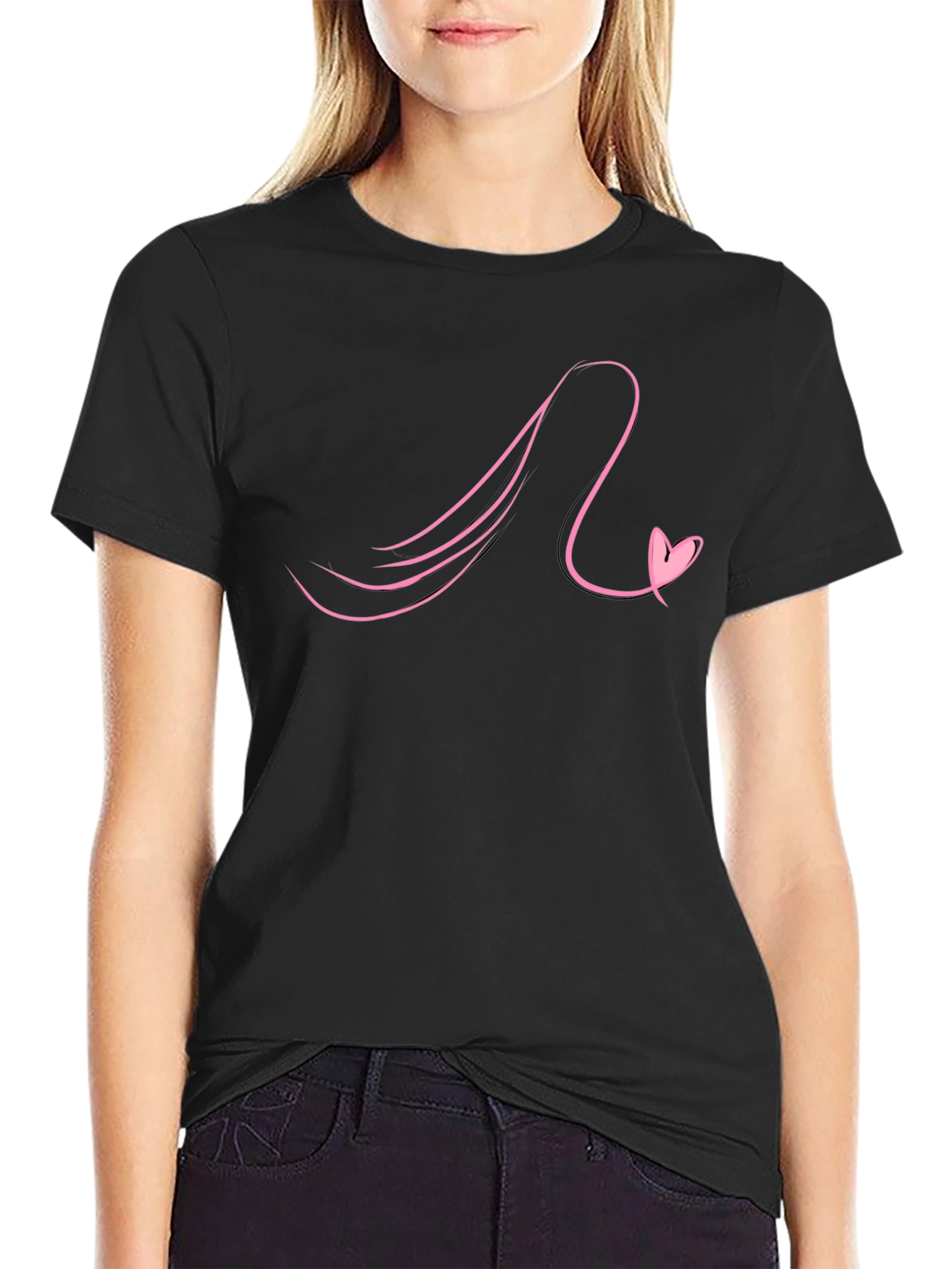 Heart String Graphic Tee