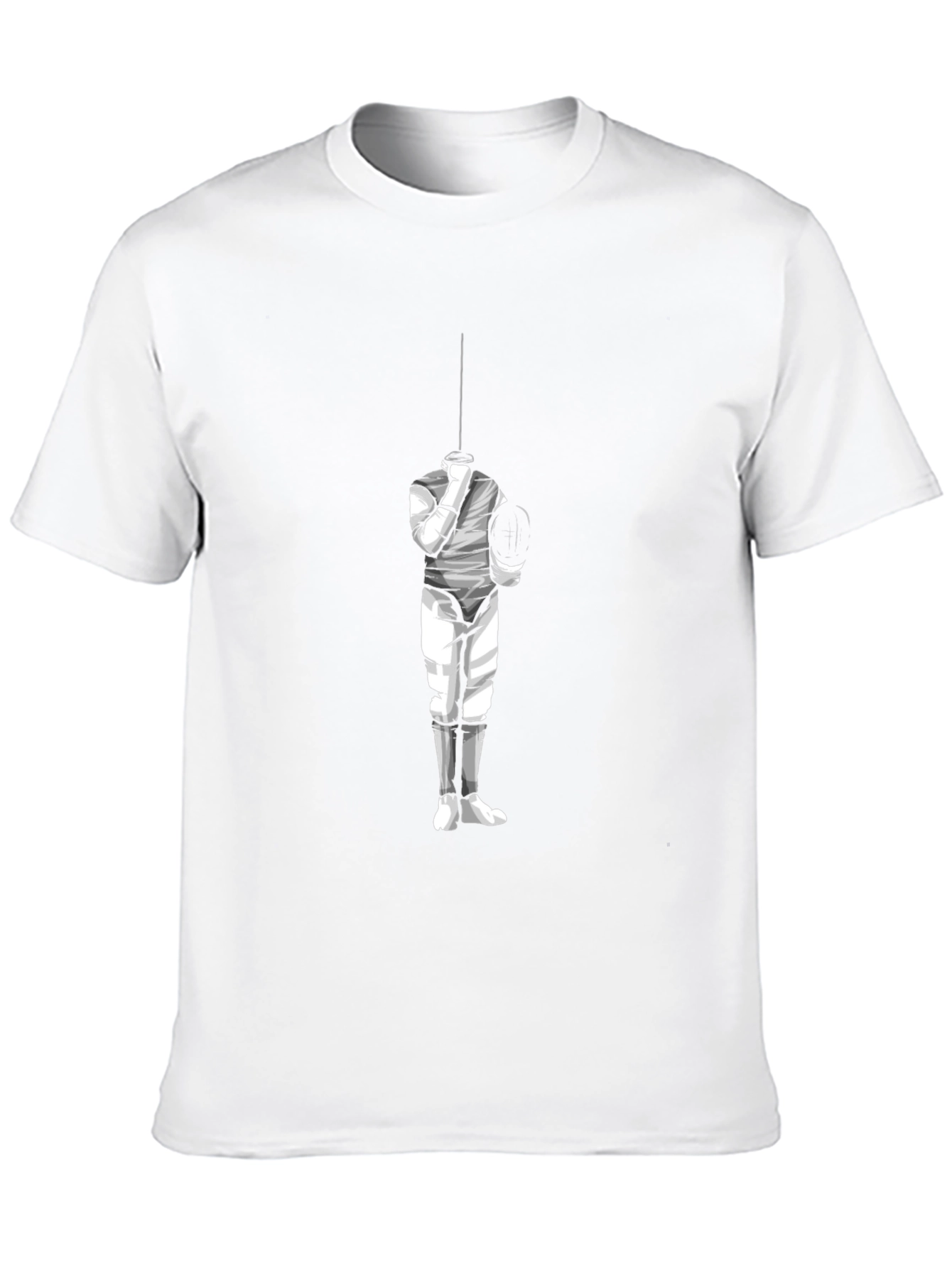 Fencing Graphic Tee - Stylish Sportswear