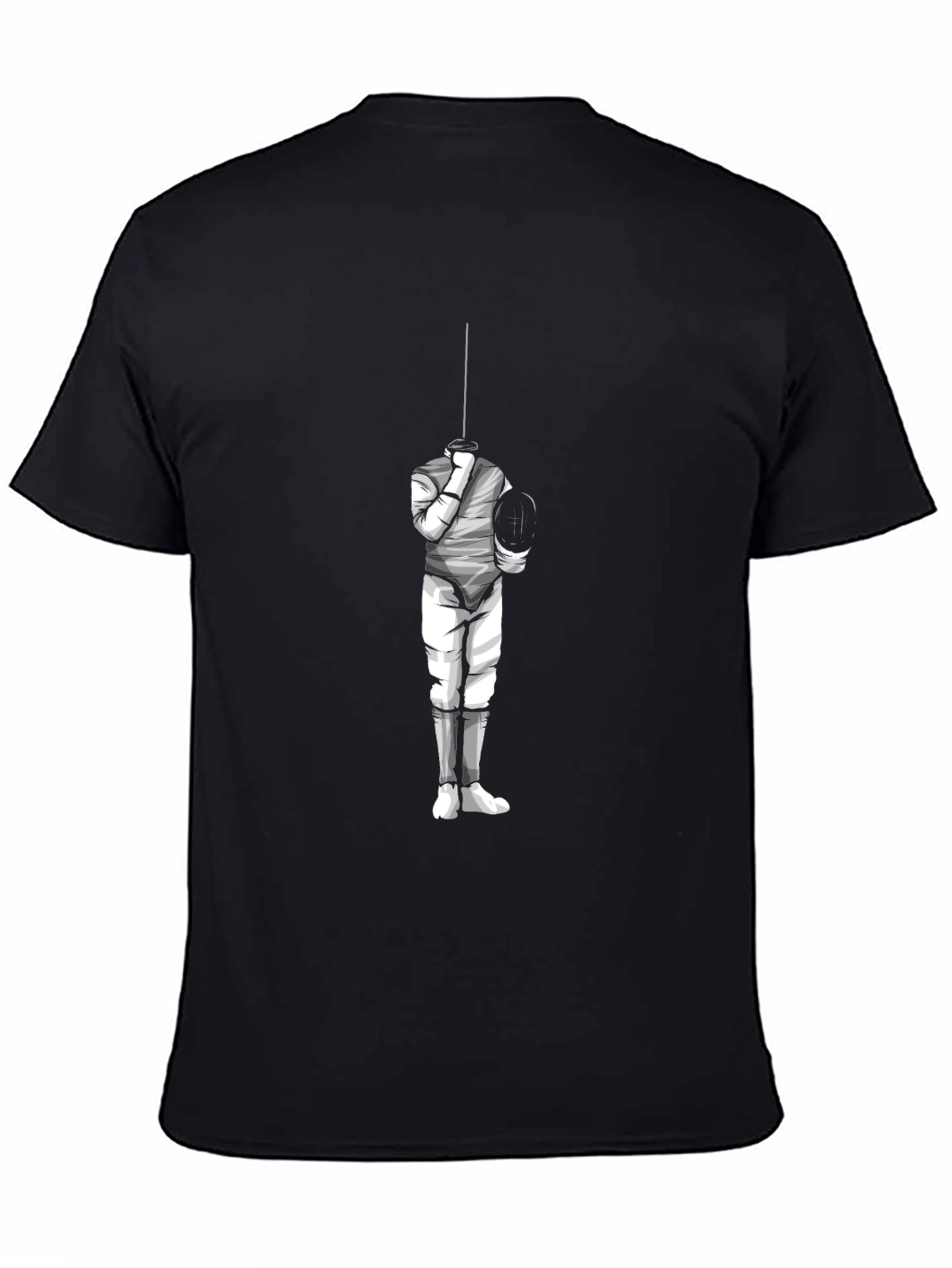 Fencing Graphic Tee - Stylish Sportswear