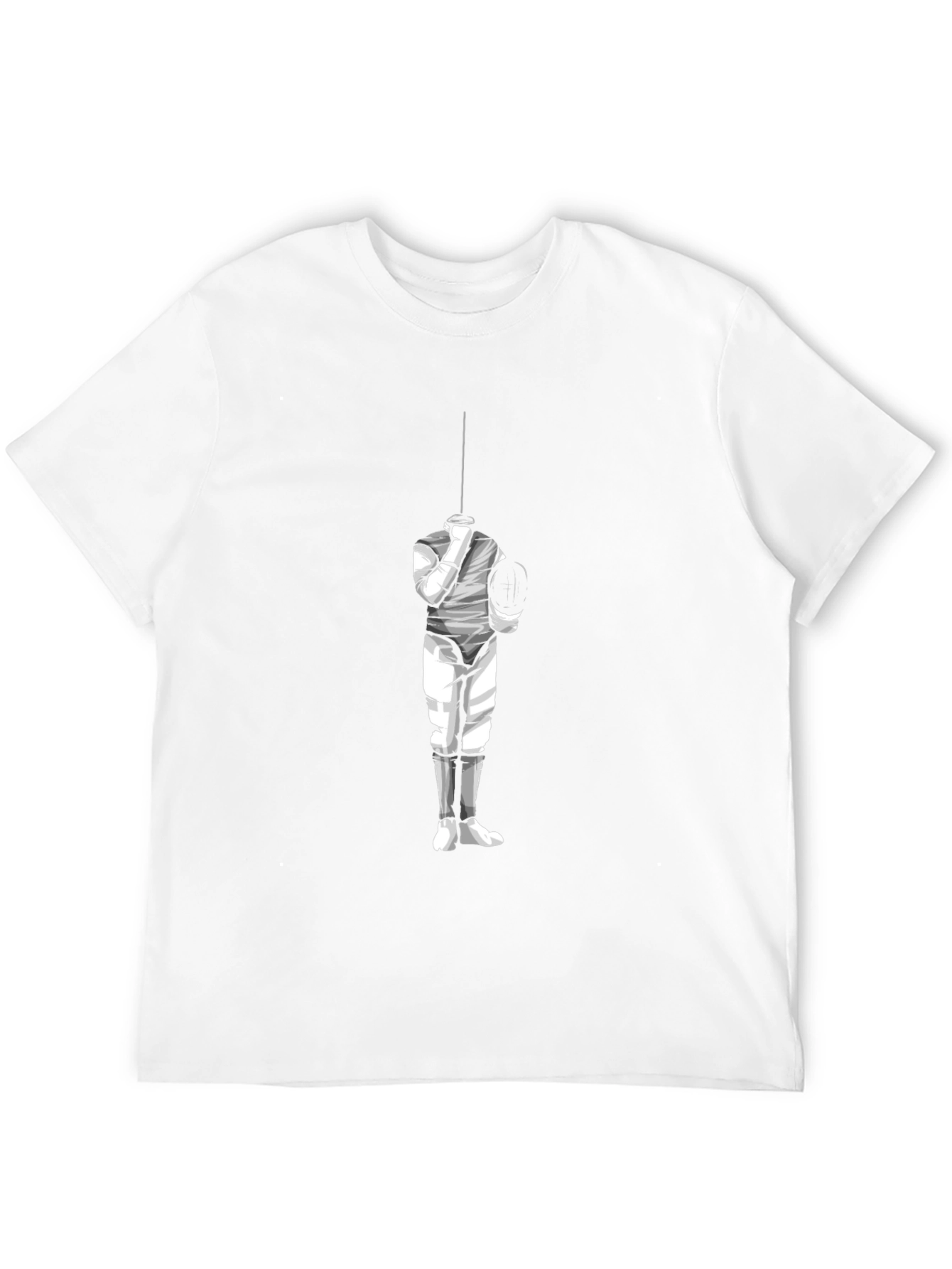Fencing Graphic Tee - Stylish Sportswear