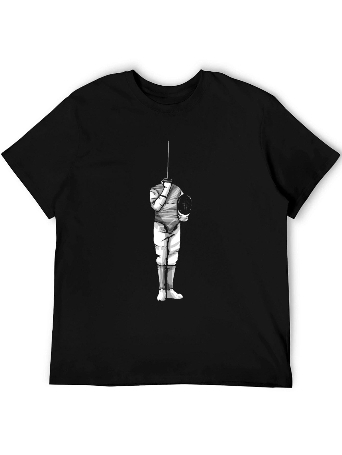 Fencing Graphic Tee - Stylish Sportswear