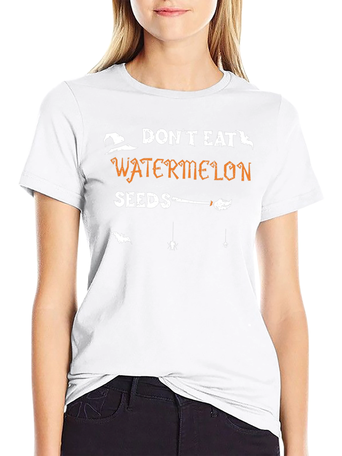 Dont Eat Watermelon Seeds Halloween T-Shirt