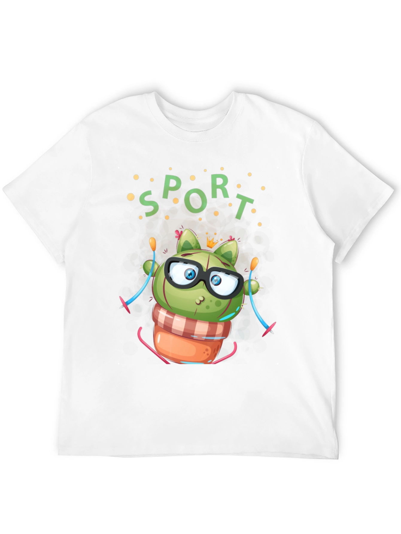 Cactus Skier Black T-Shirt