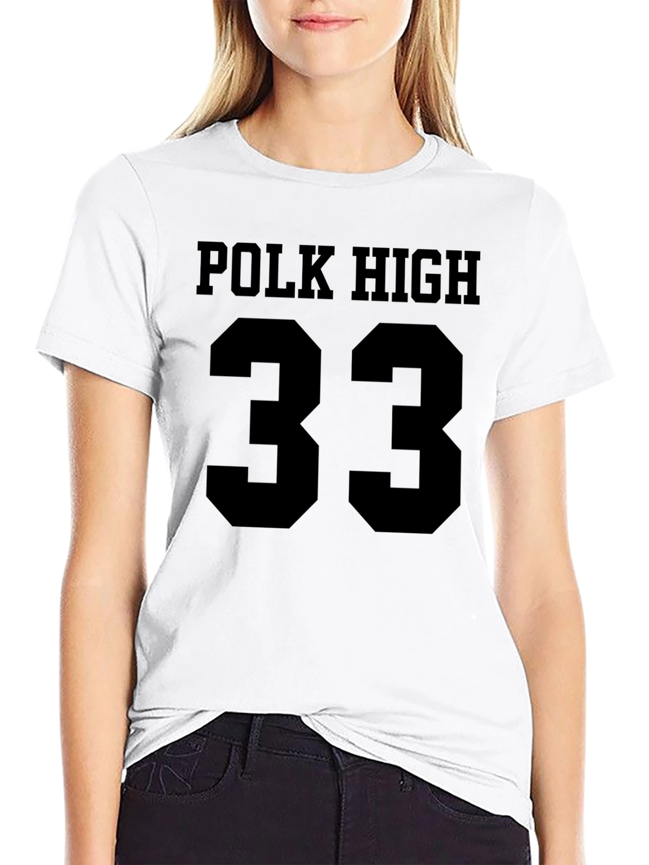 Polk High #33 T-Shirt - Classic Throwback Tee