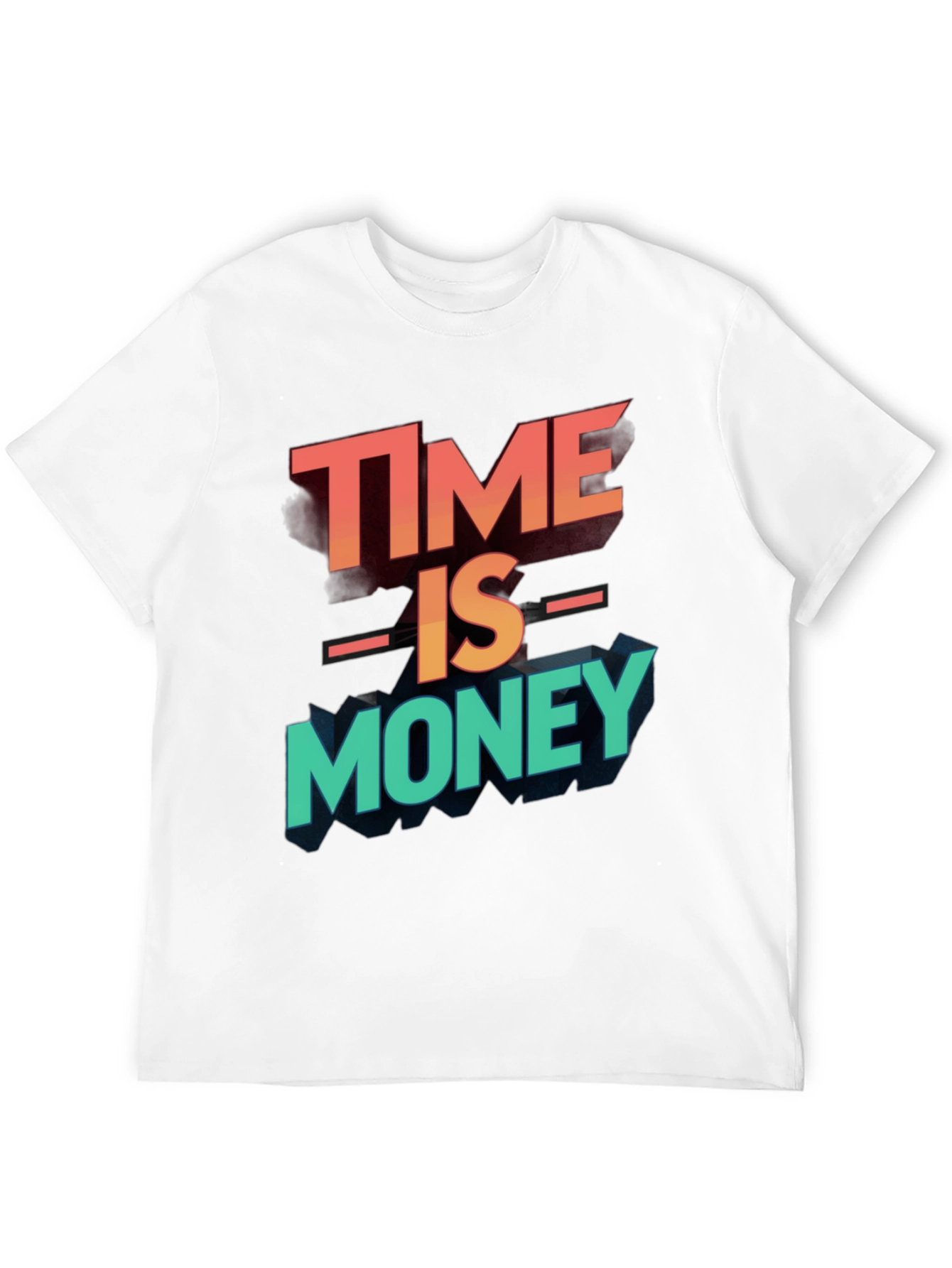 Time is Money Graphic Tee - Black