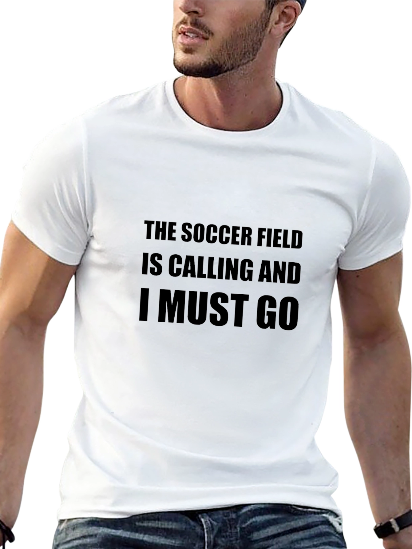 Soccer Field Calling T-Shirt - Must Go! Tee