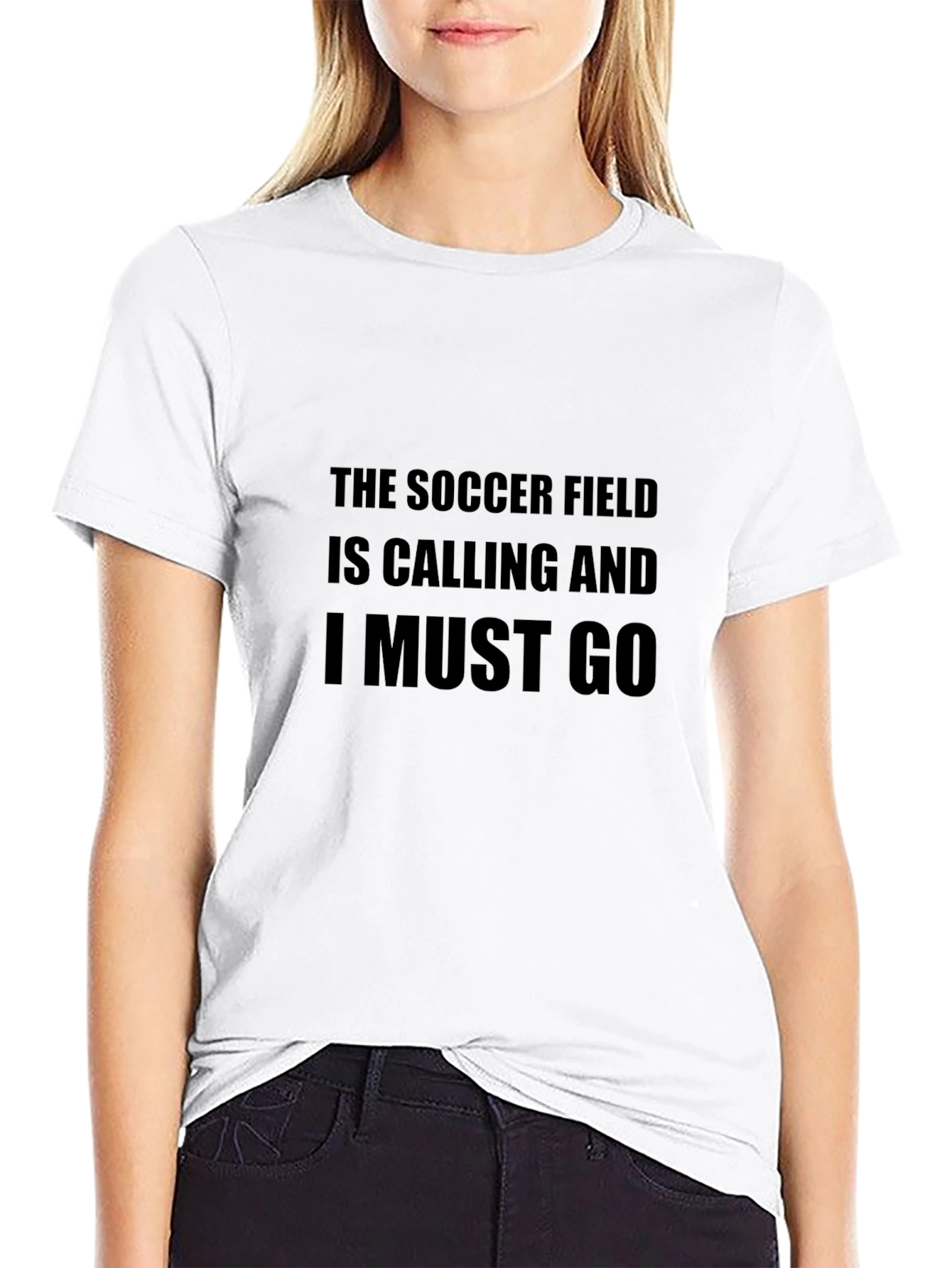 Soccer Field Calling T-Shirt - Must Go! Tee
