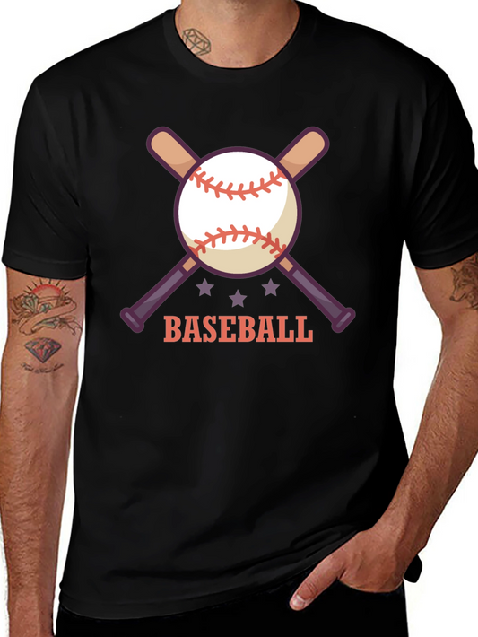 Baseball Graphic T-Shirt for Men