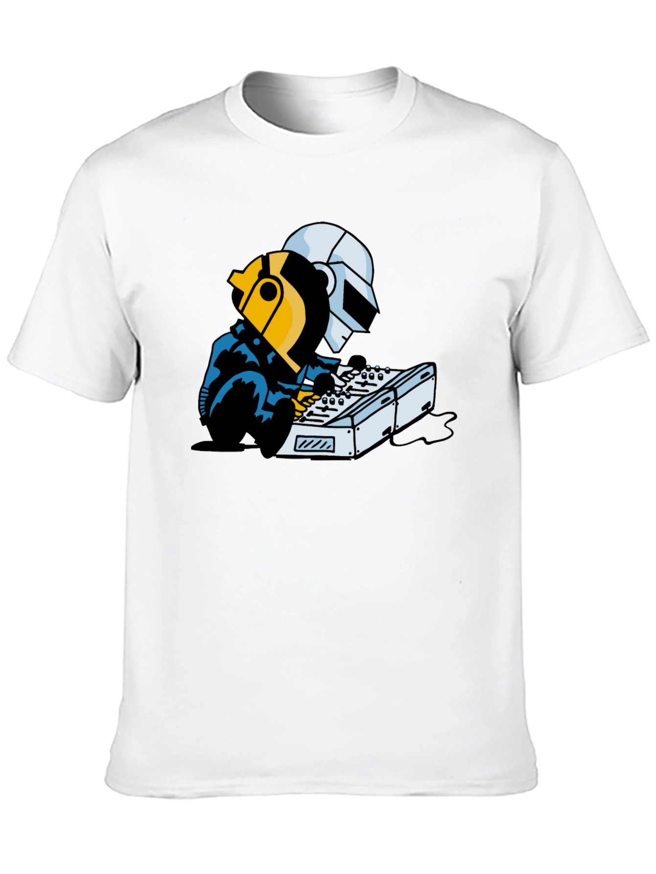 Daft Punk T-Shirt - Music Duo Graphic Tee