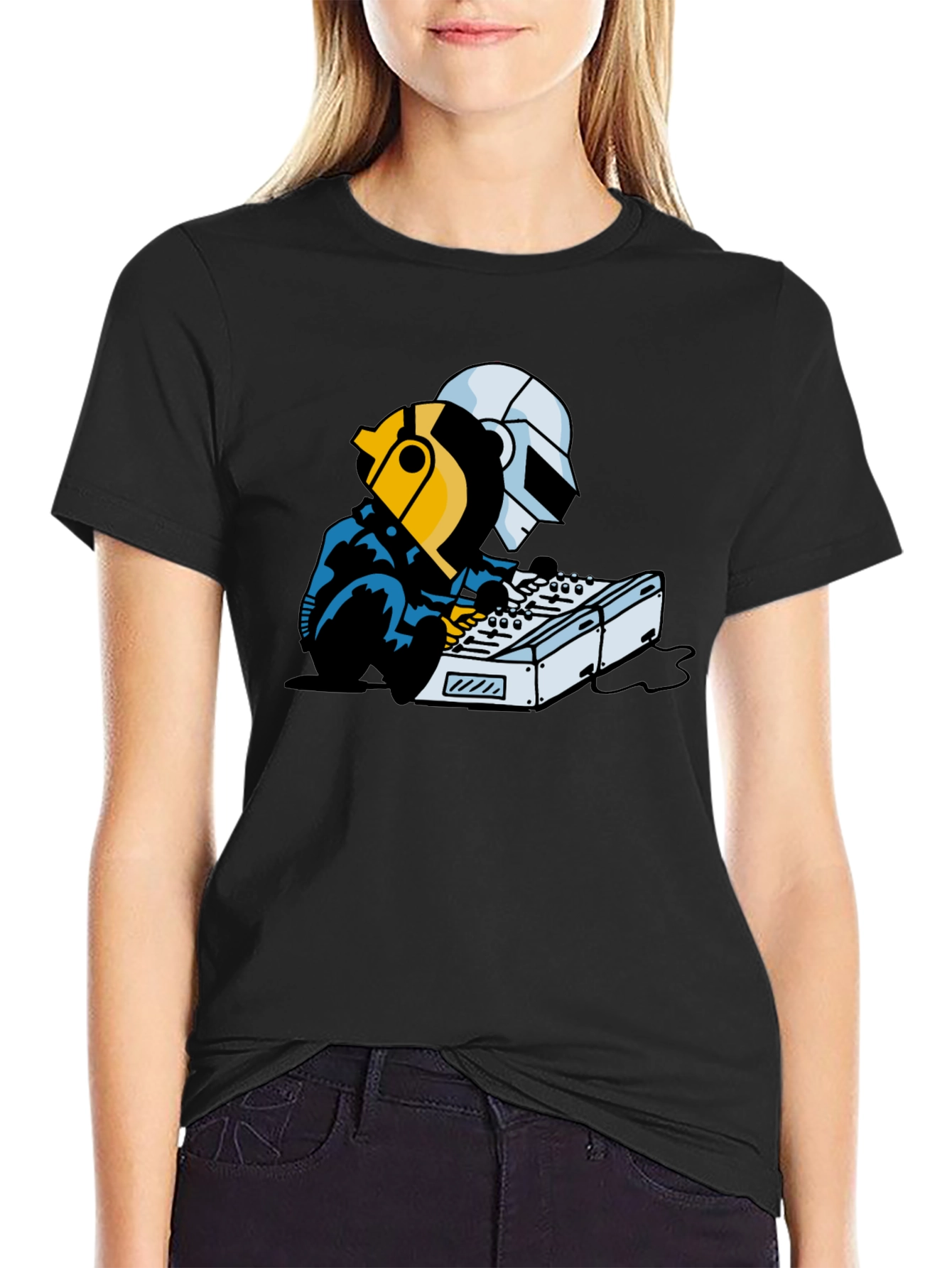 Daft Punk T-Shirt - Music Duo Graphic Tee