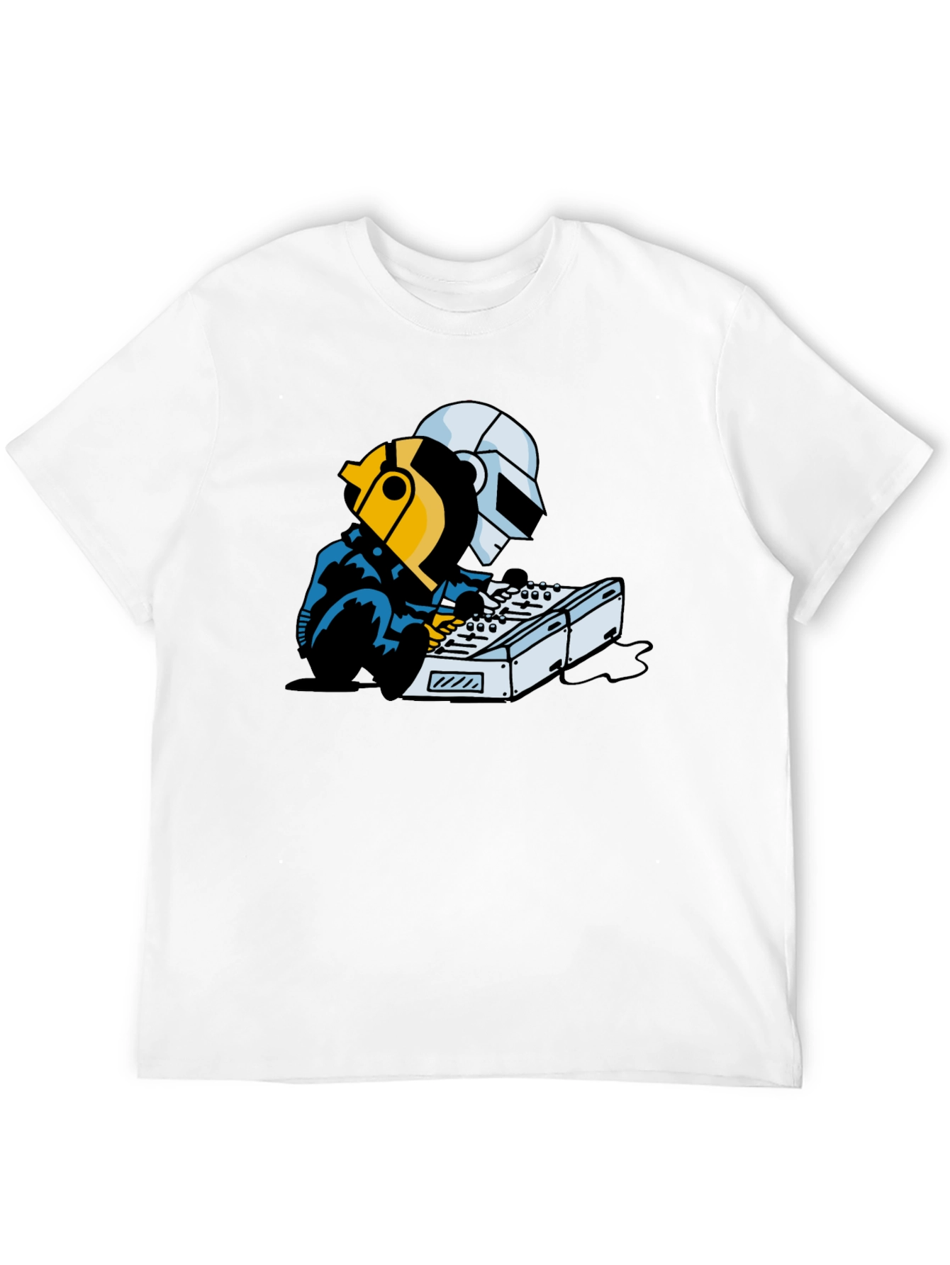 Daft Punk T-Shirt - Music Duo Graphic Tee