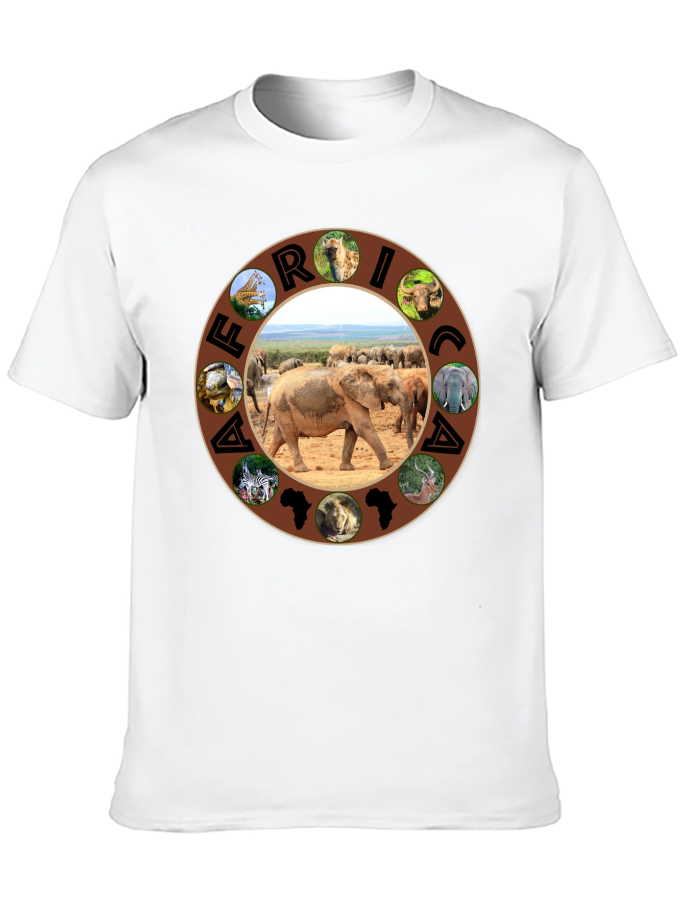 Africa Animals Graphic T-Shirt