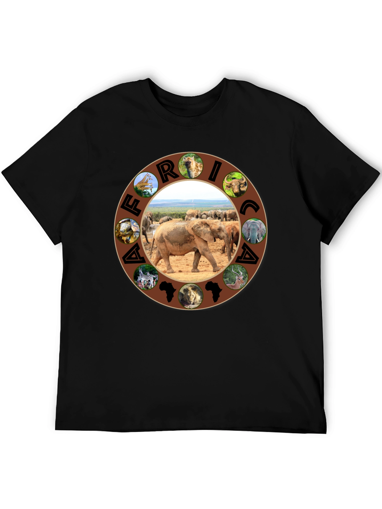 Africa Animals Graphic T-Shirt
