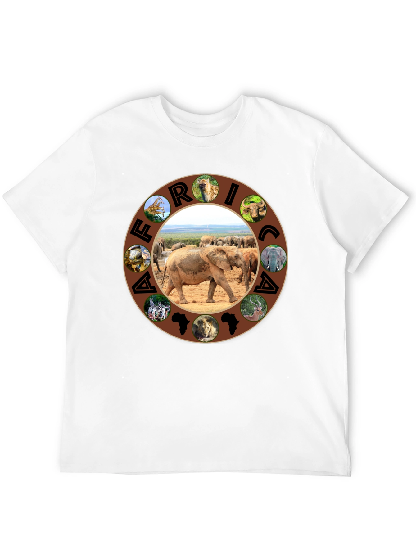 Africa Animals Graphic T-Shirt