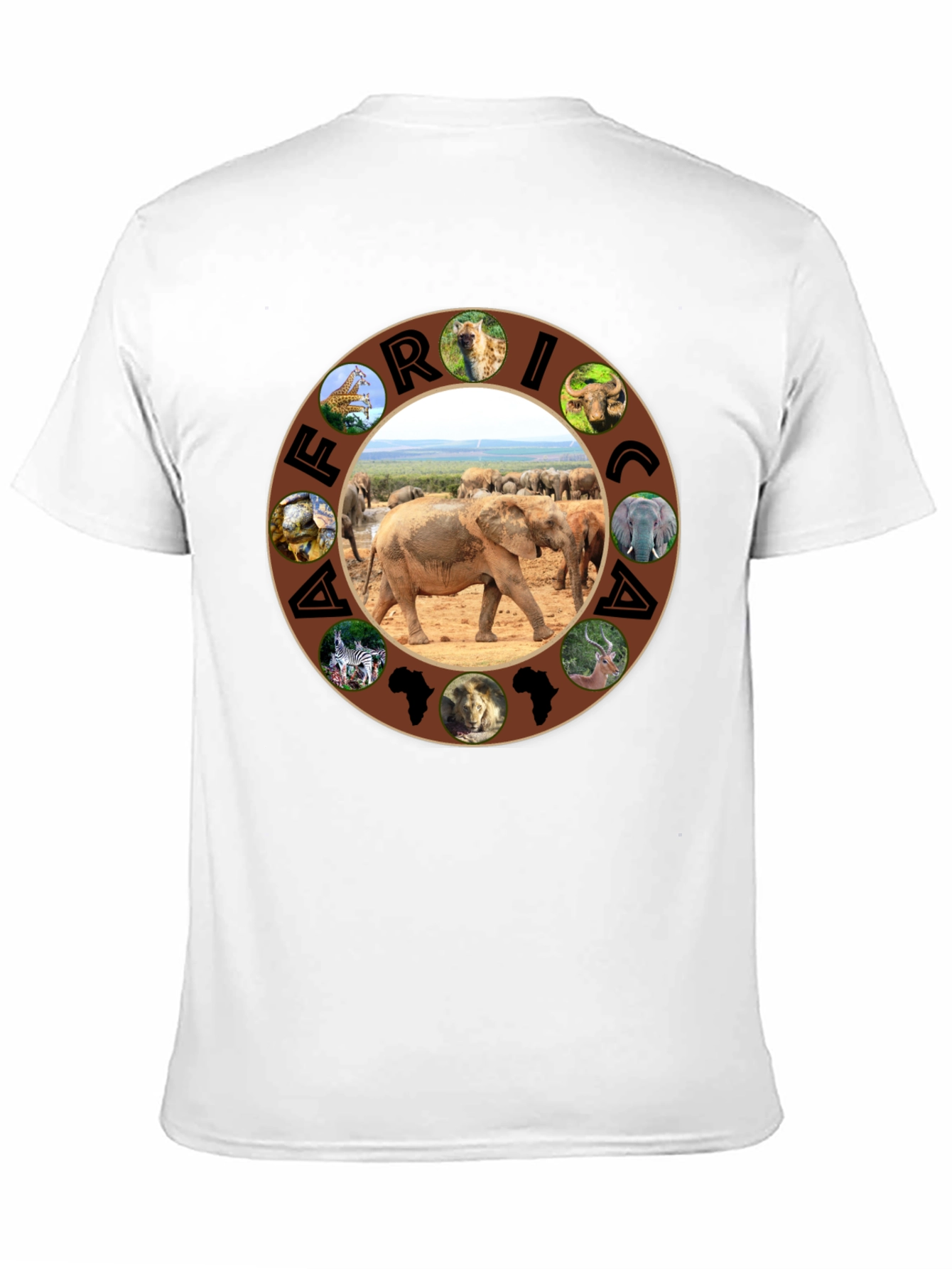 Africa Animals Graphic T-Shirt